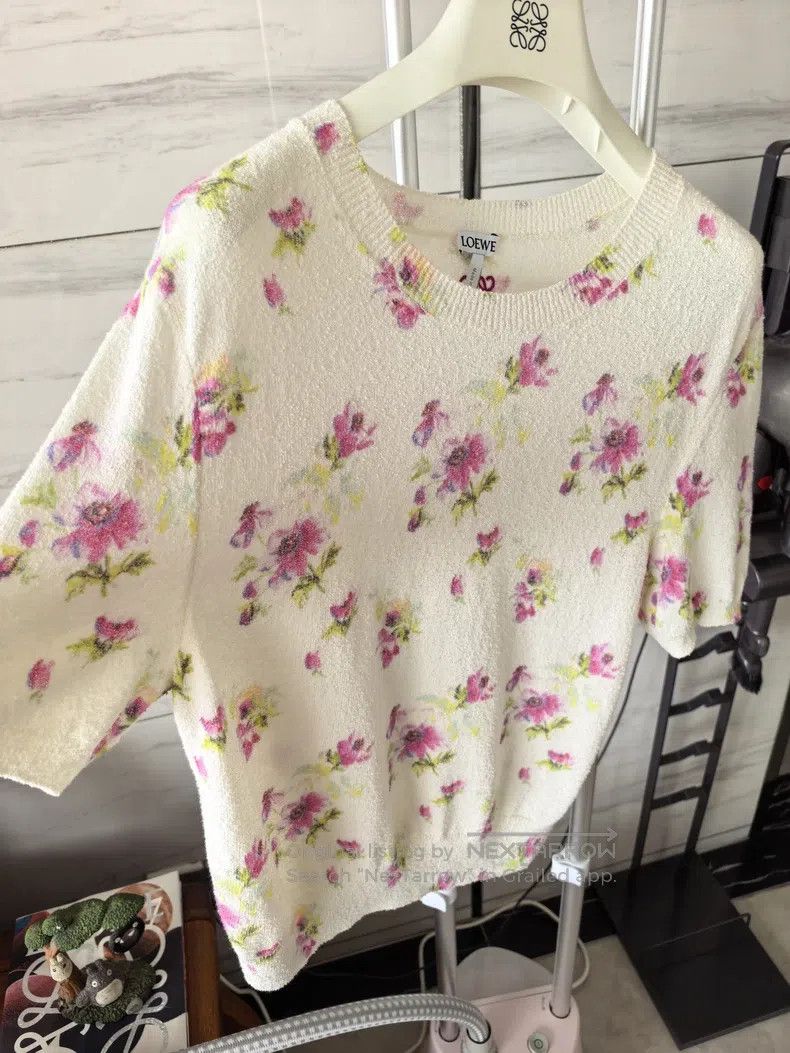 Loewe Loewe Short Sleeve Top Size L / US 10 / IT 46 - 7 Thumbnail