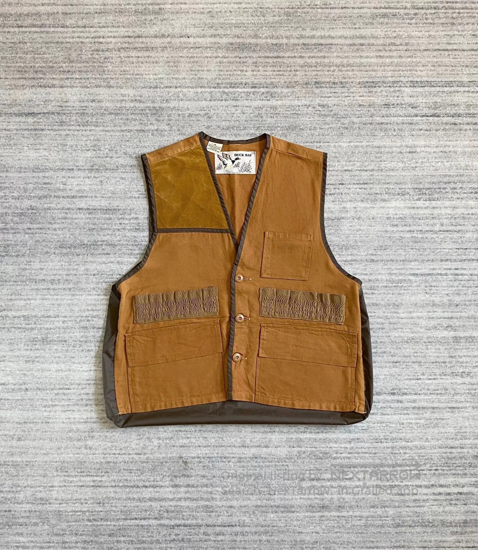 VINNY's vintage duck bay hunting vest 60s. Size US M / EU 48-50 / 2 - 1 Thumbnail