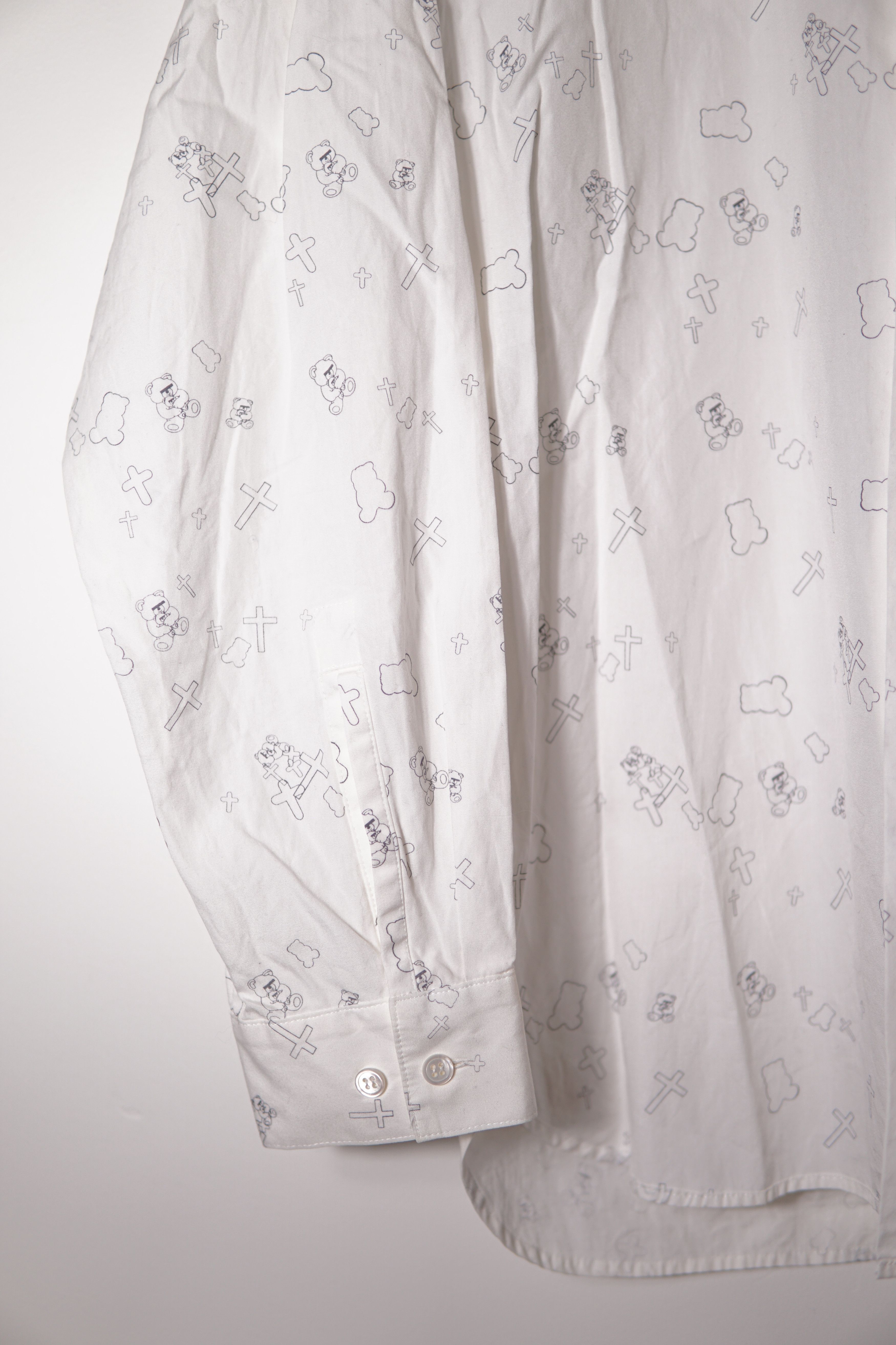 Undercover FW02 Witch's Cell Division Bear Cross Shirt Size US M / EU 48-50 / 2 - 3 Thumbnail
