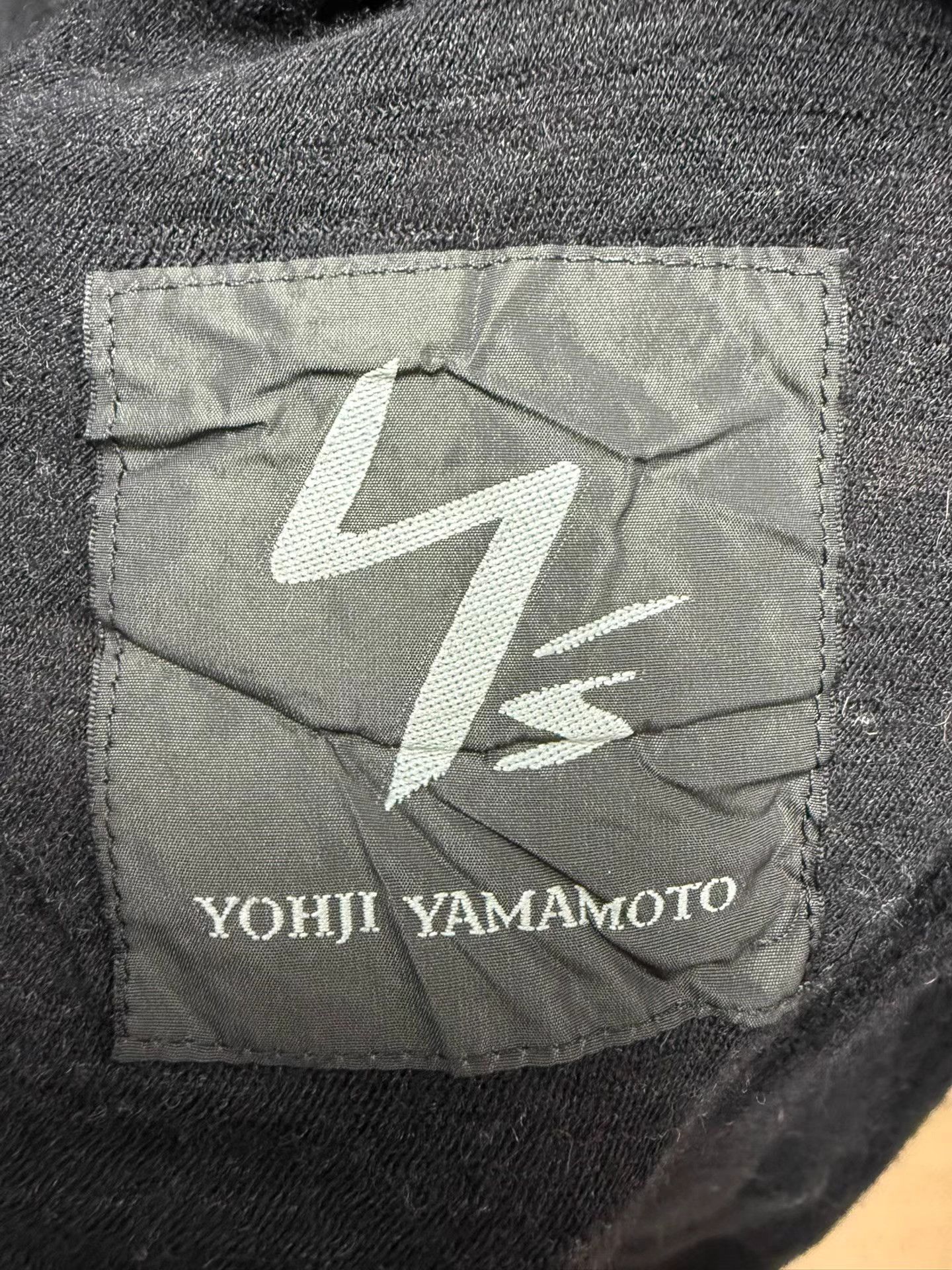 Yohji Yamamoto Yohji Yamamoto y's for men Black Long Wool Coat K20 Size US S / EU 44-46 / 1 - 8 Thumbnail