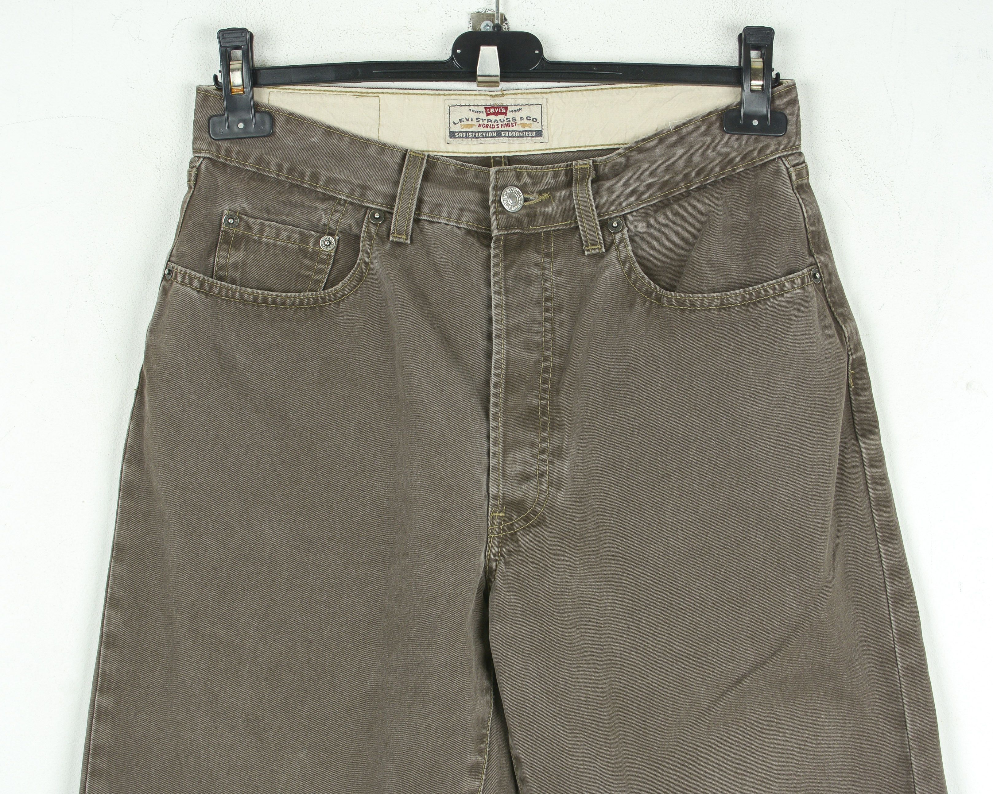 Levi's 537 Men W32 L32 Regular Straight Made in Italy Pants Trouser Size US 32 / EU 48 - 8 Thumbnail