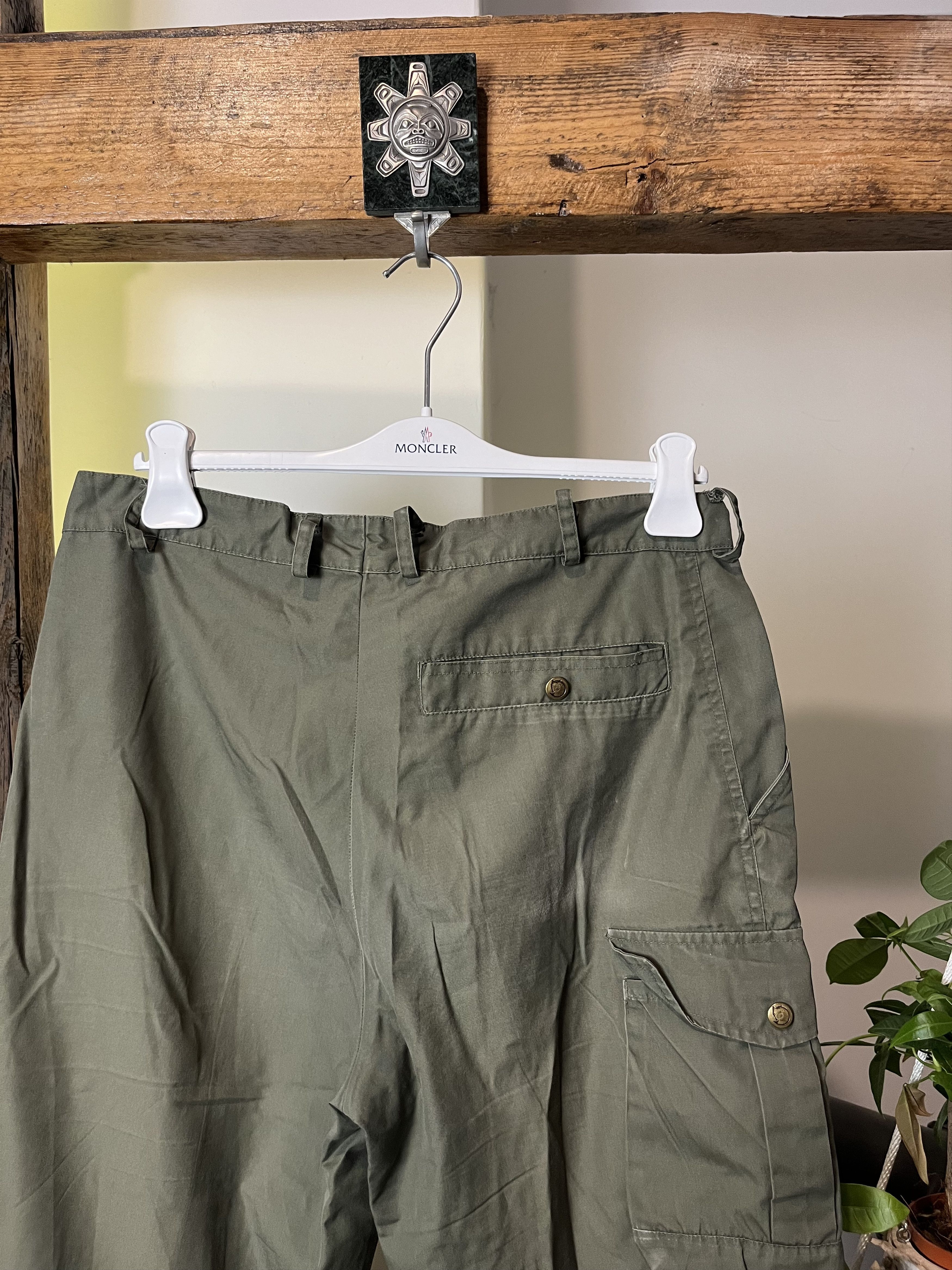 Fjallraven × Vintage 90s Fjallraven Pants Cargo Multi Pocket Military Size US 34 / EU 50 - 5 Thumbnail