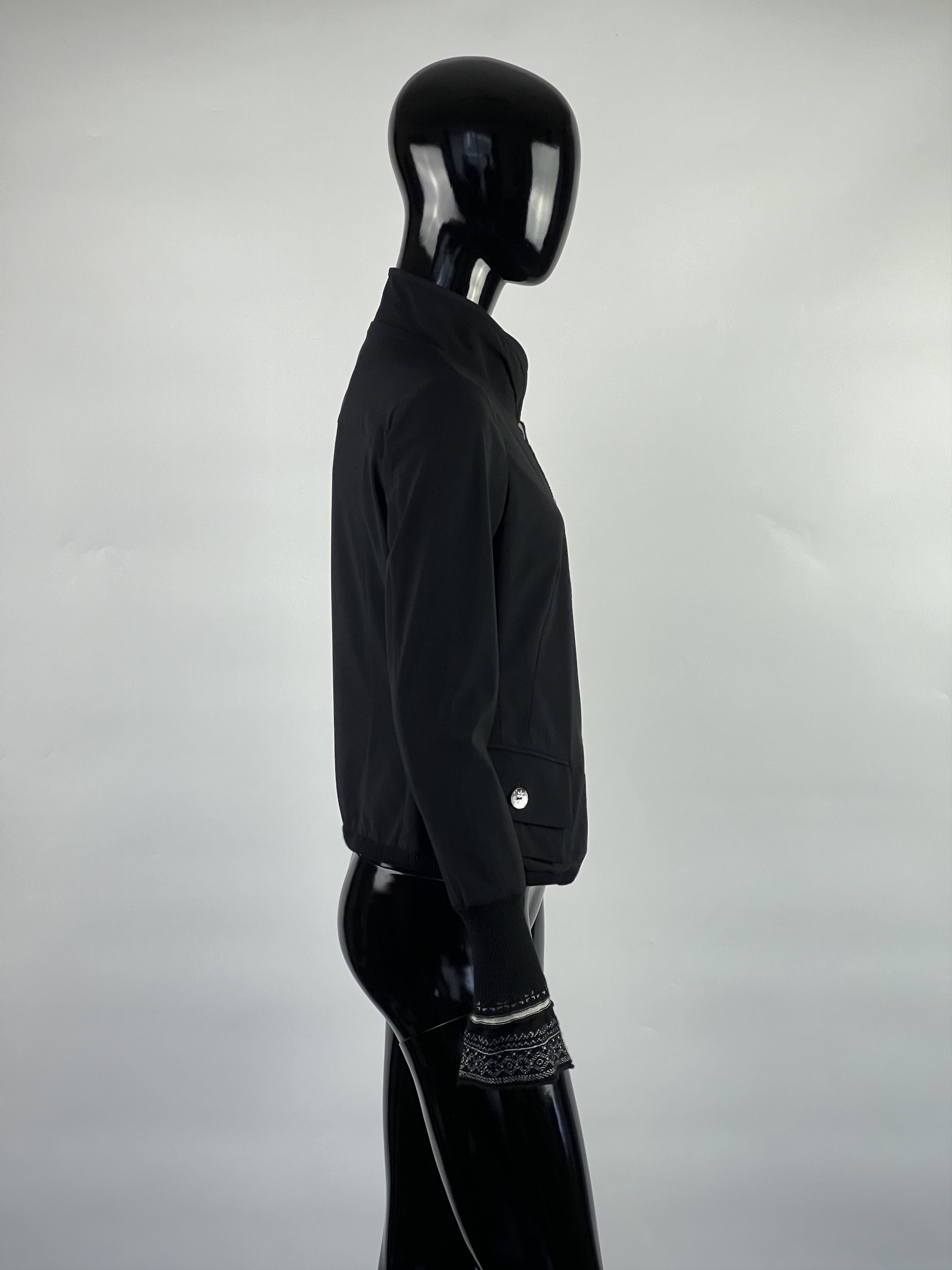Marithe + Francois Girbaud Marithe Francois Girbaud Black Blazer Jacket Size IT42 US5 Size M / US 6-8 / IT 42-44 - 2 Thumbnail