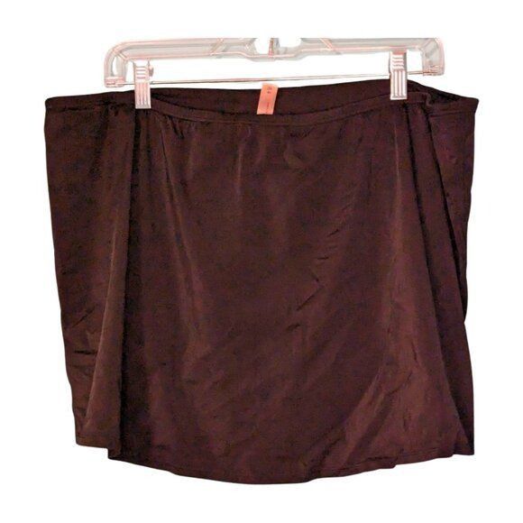Other Plus Black Swim Skirt Bottom Size 18 Size 40" / US 18 - 2 Thumbnail