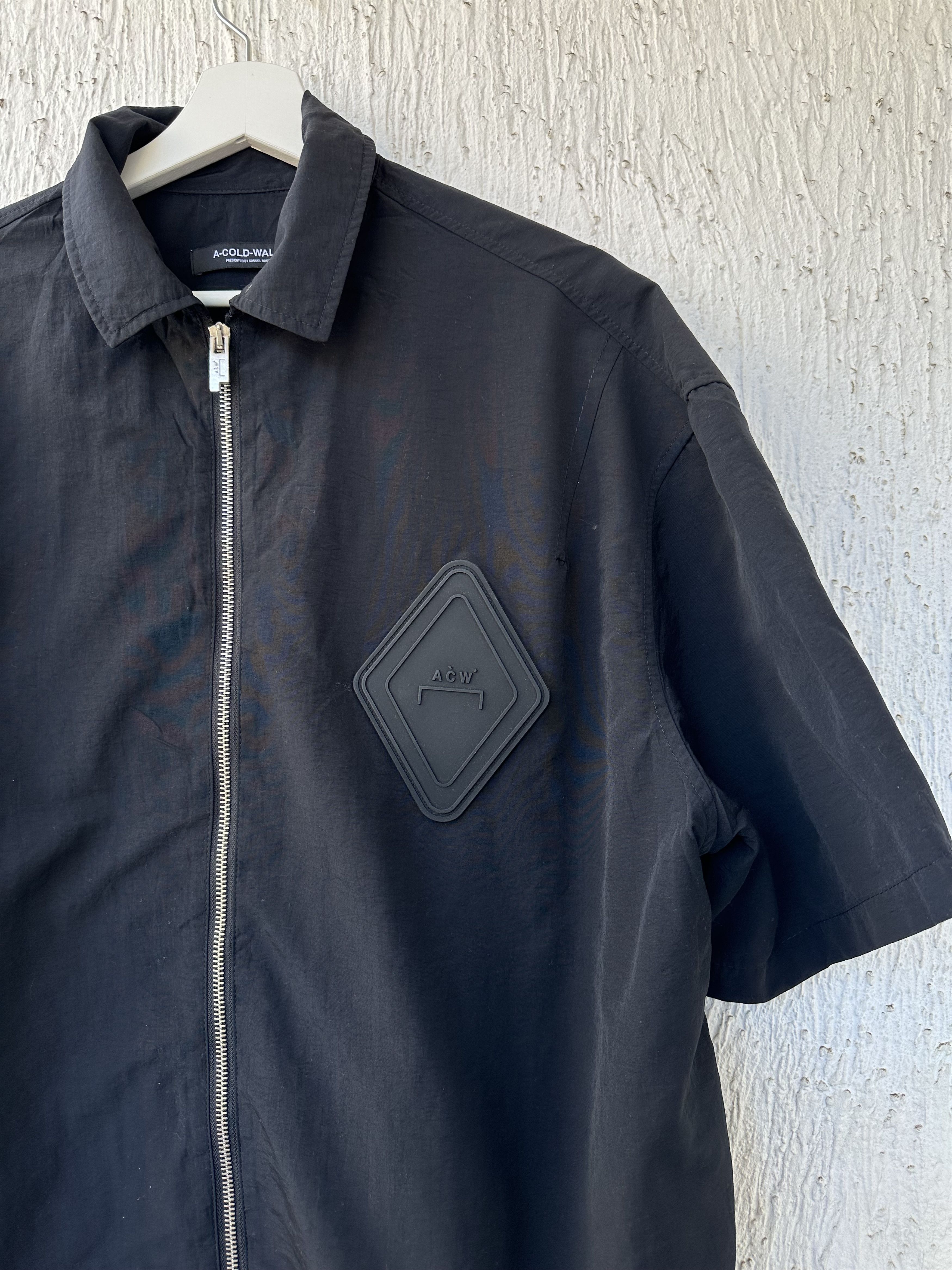 A-COLD-WALL* Surface Short Sleeve Zip Overshirt Size US M / EU 48-50 / 2 - 2 Thumbnail