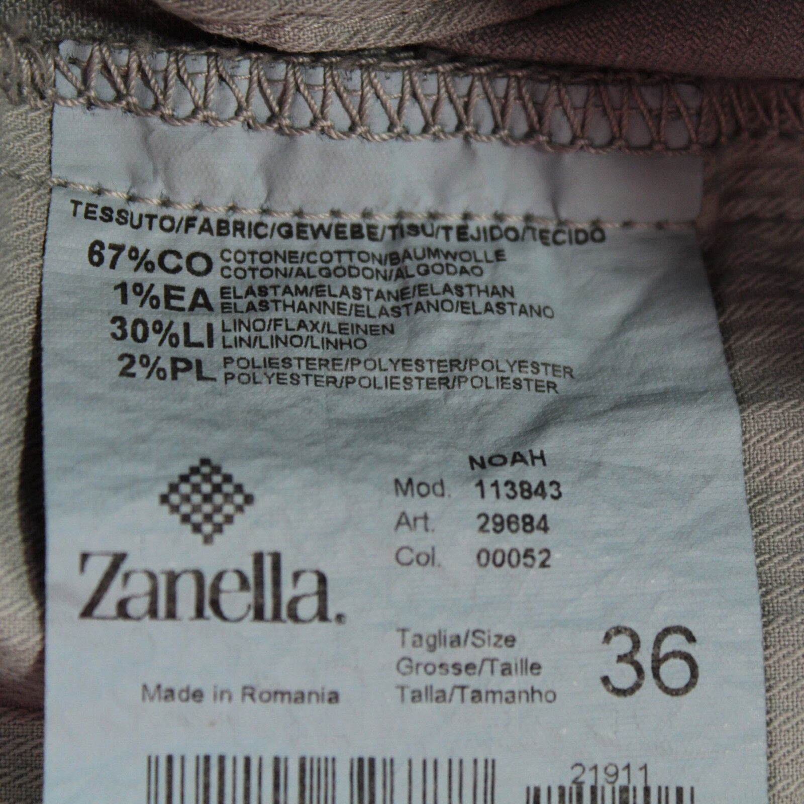 Zanella Zanella New with tags Chino Size 36 US In Gray Size US 36 / EU 52 - 7 Thumbnail