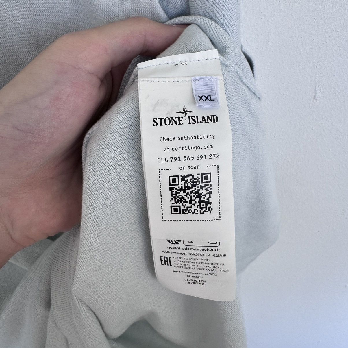 Stone Island Stone Island Ghost Sweater Size US XXL / EU 58 / 5 - 6 Thumbnail