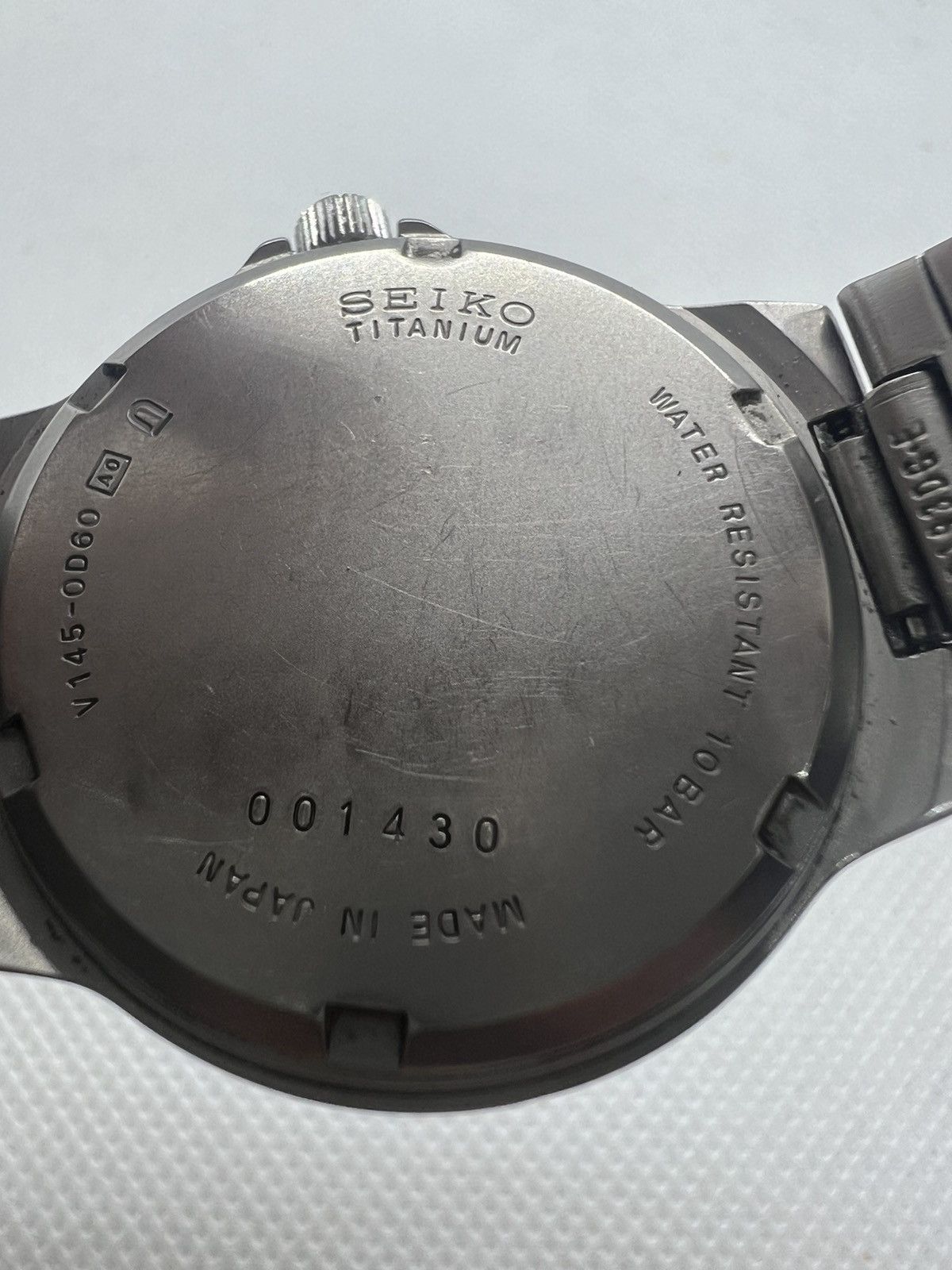 Seiko Seiko Solar Titanium V145-0D60 Size ONE SIZE - 9 Thumbnail