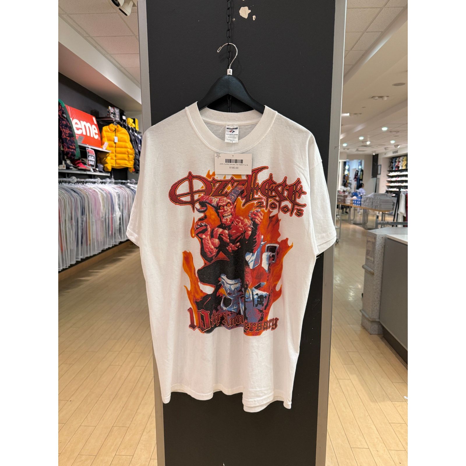 2005 Ozzy Osbourne Ozzfest Black Sabbath Jerzees Shirt NWOT