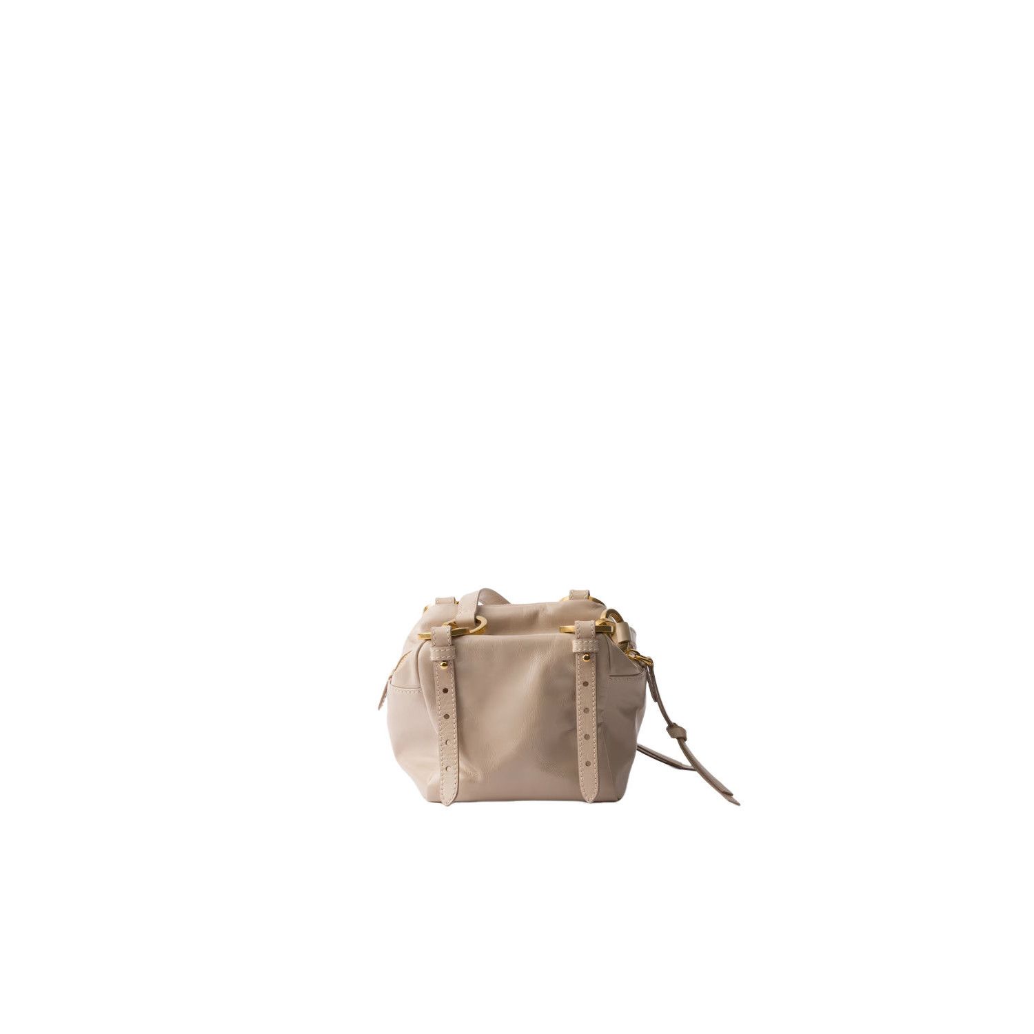 Prada PRADA Dangle Mini $3100 Powder Pink Leather Top Handle Bag N Size ONE SIZE - 3 Thumbnail