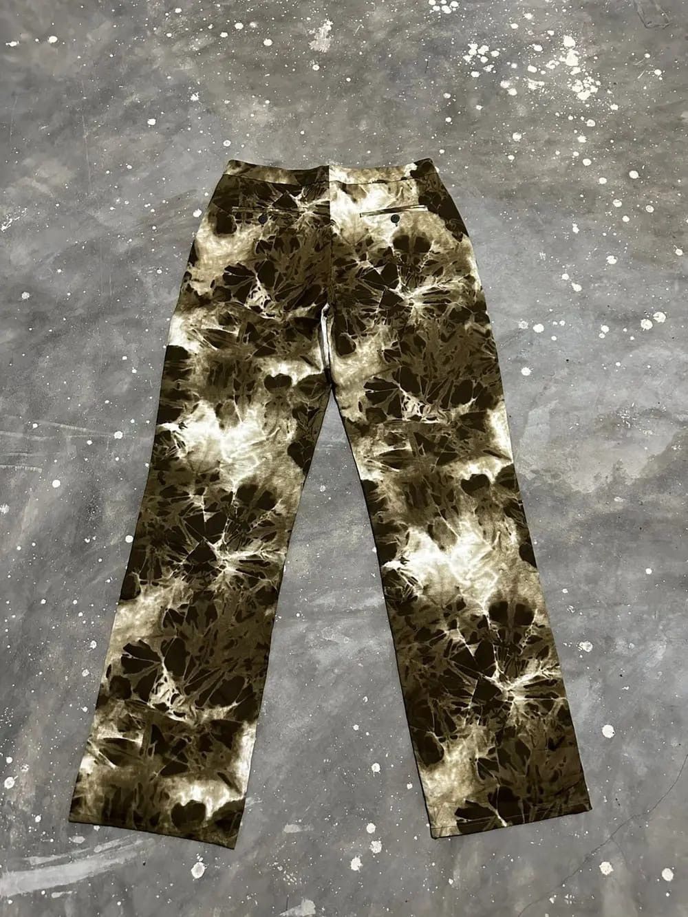 STRENESSE Strenesse Blue Nice Design Tie dye Pants Made in Hungary Size 29" - 4 Thumbnail