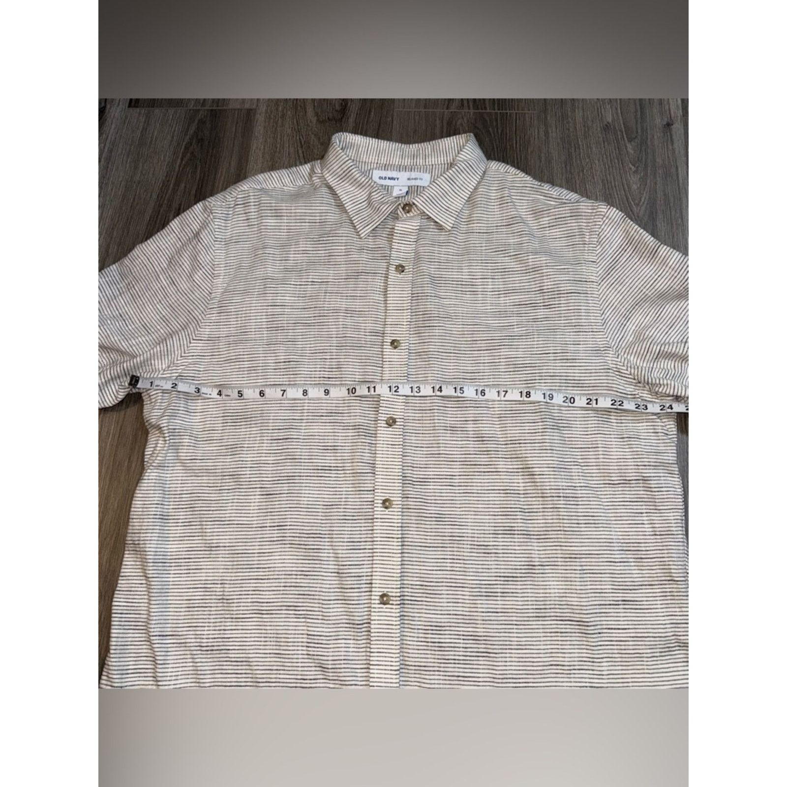 Old Navy Old Navy Cotton Relaxed Button Down Shirt Sz XL Preppy Golf Size US XL / EU 56 / 4 - 7 Thumbnail