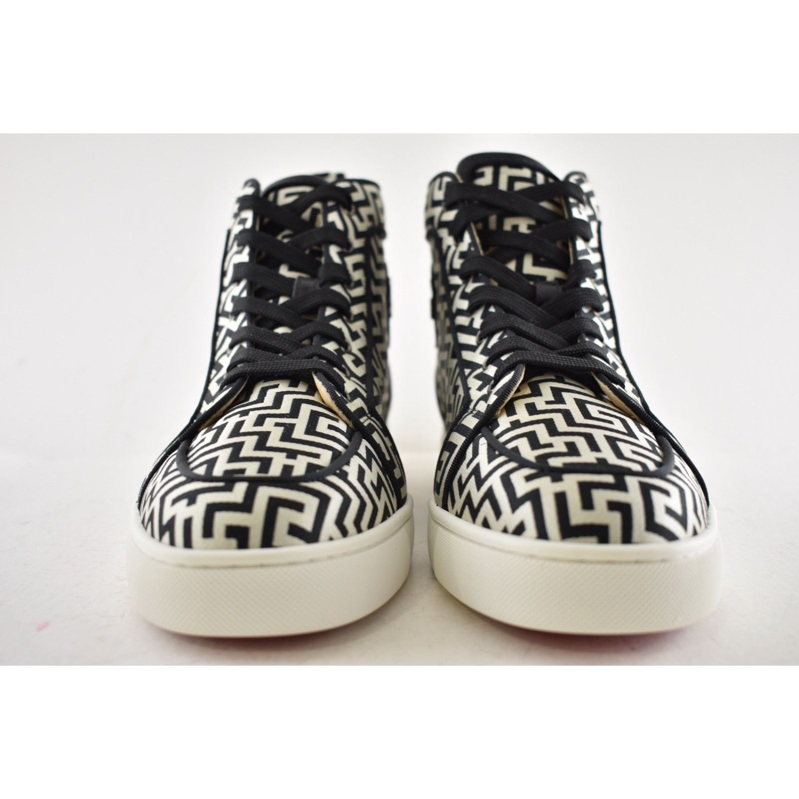 Christian Louboutin Christian Louboutin Mens Rantus Orlato Flat Tissu Black Size US 11 / EU 44 - 8 Thumbnail