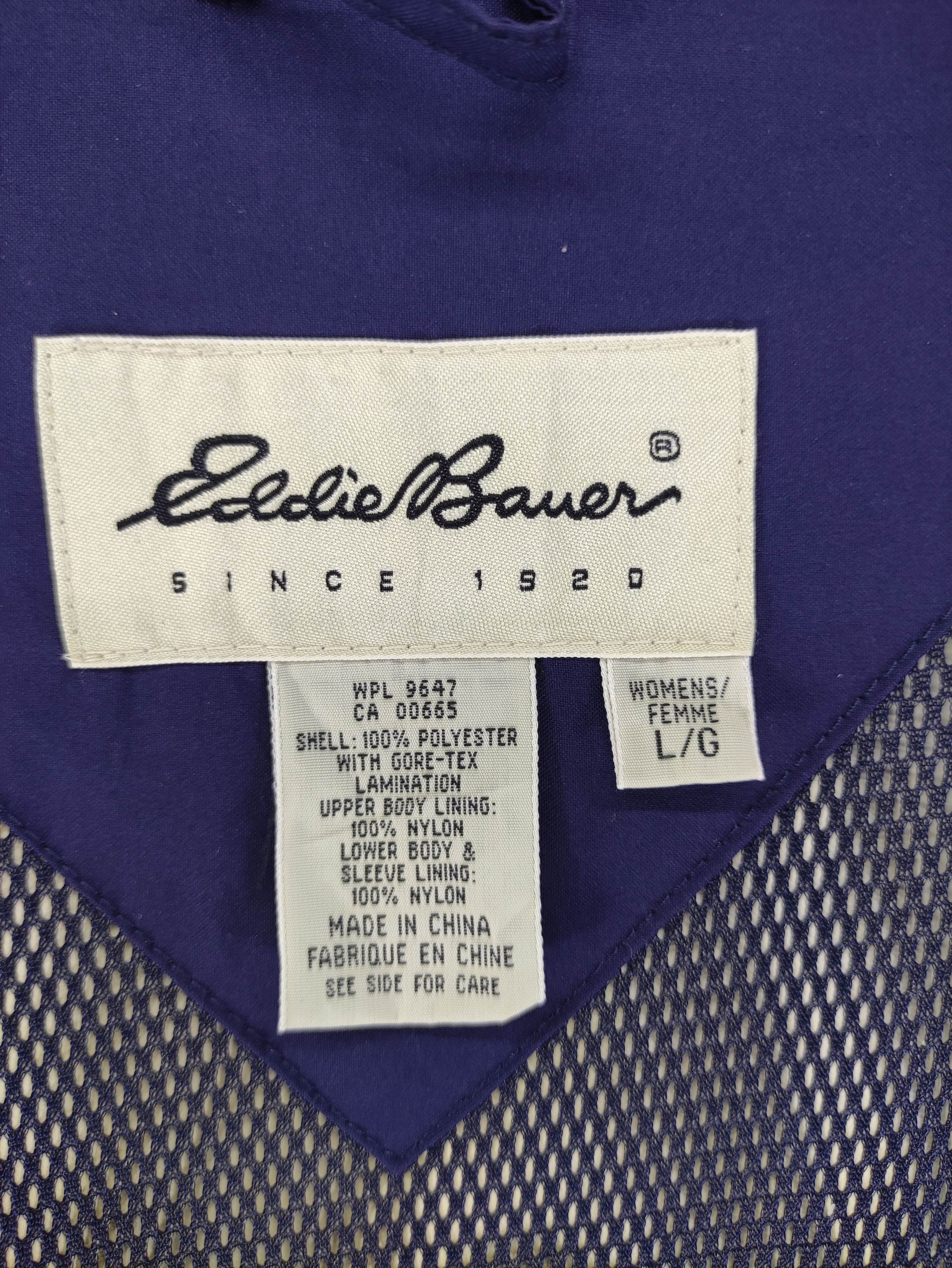 Eddie Bauer Vintage Eddie Bauer Windbreaker Jacket Hoodie Zipper Size US L / EU 52-54 / 3 - 4 Thumbnail