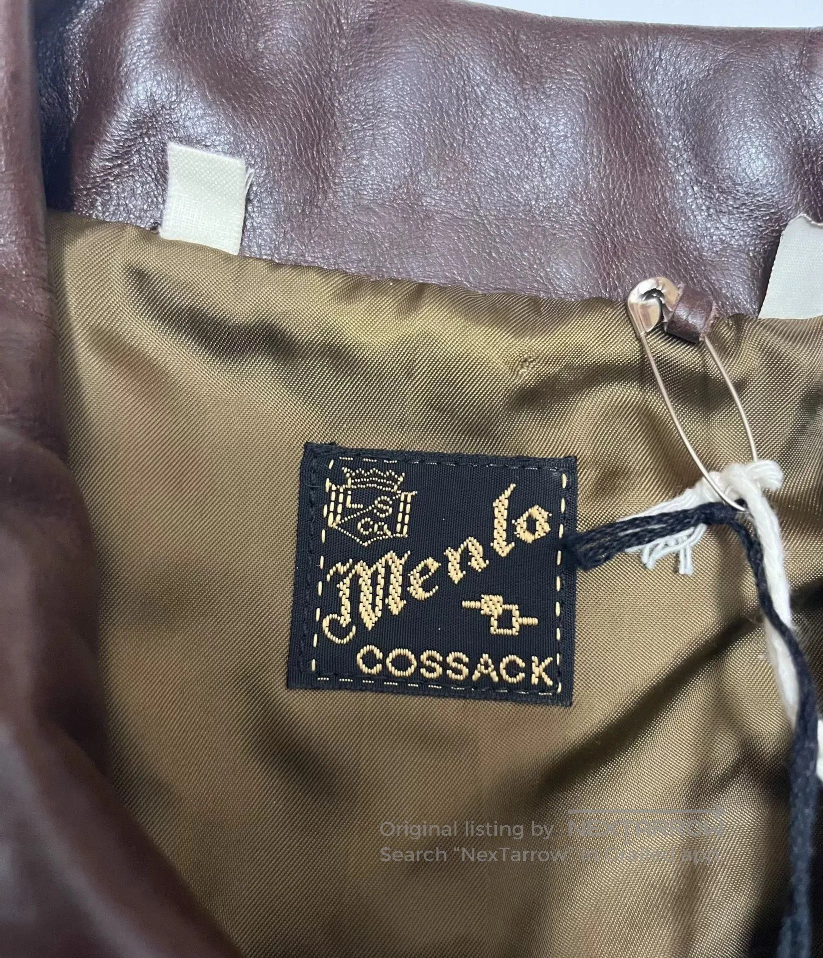 Levi's Vintage Clothing levi's leather jacket lvc einstein style. Size US M / EU 48-50 / 2 - 3 Thumbnail