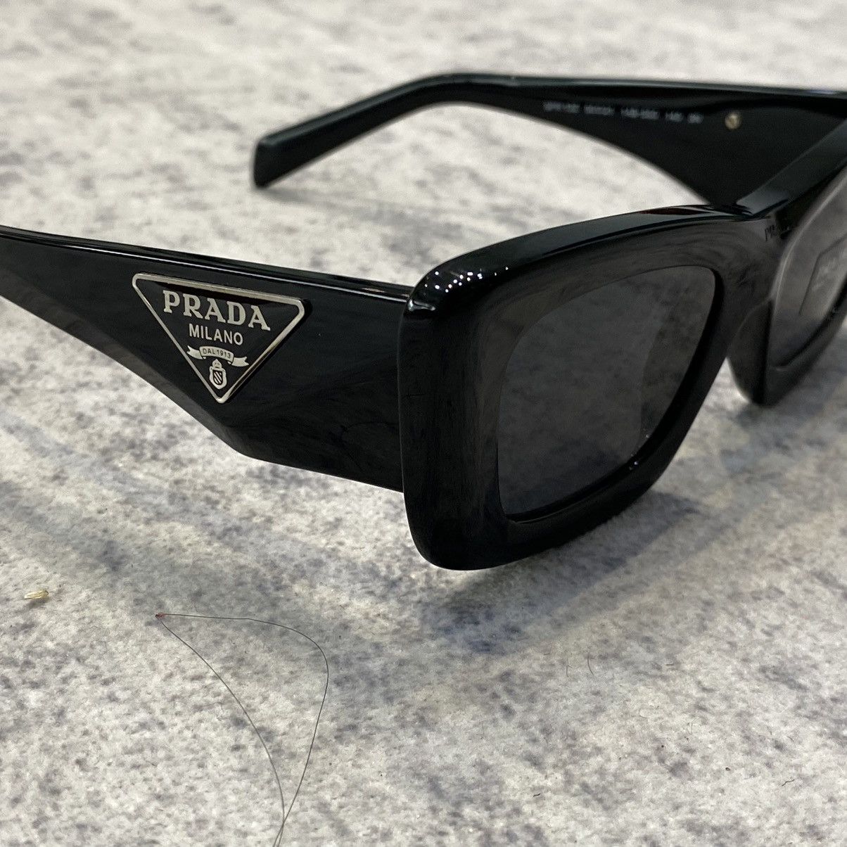 Prada PRADA OPR 13ZSF BLACK DARK GREY Size ONE SIZE - 2 Thumbnail