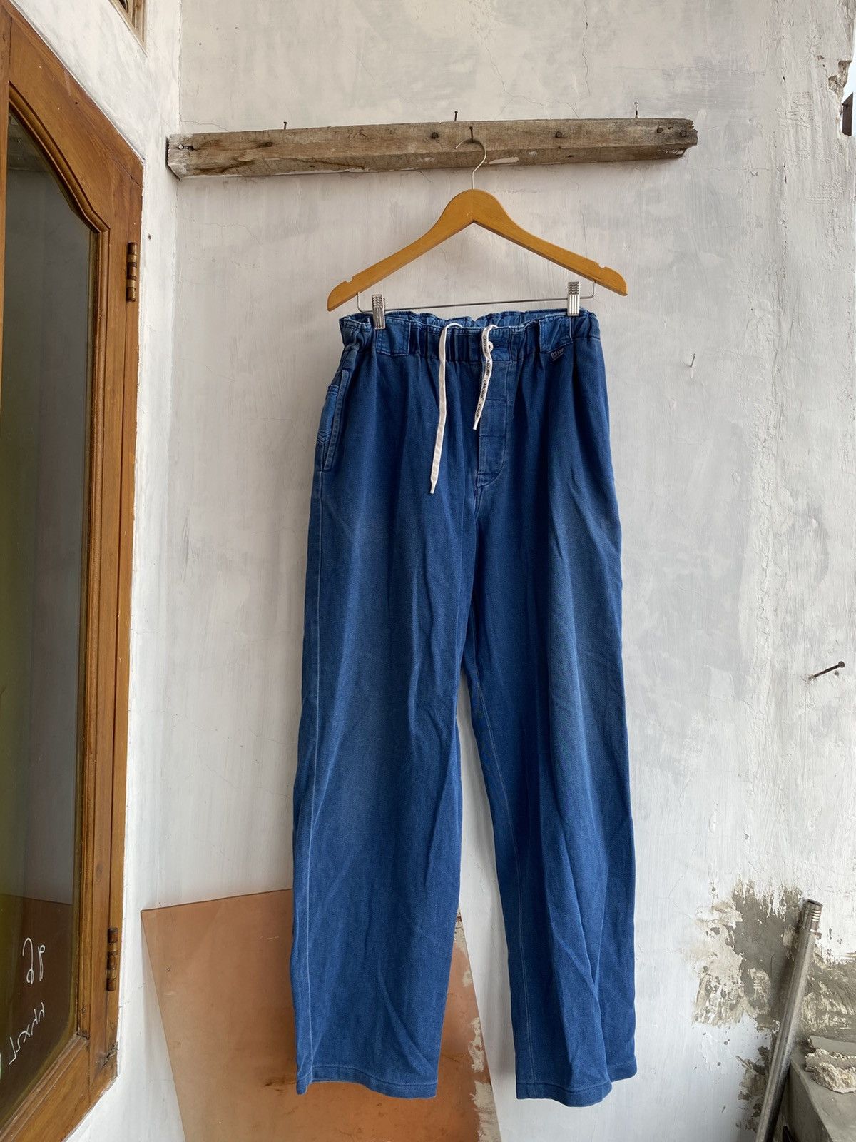 Nigel Cabourn nigel cabourn denim loose pants Size US 32 / EU 48 - 1 Thumbnail
