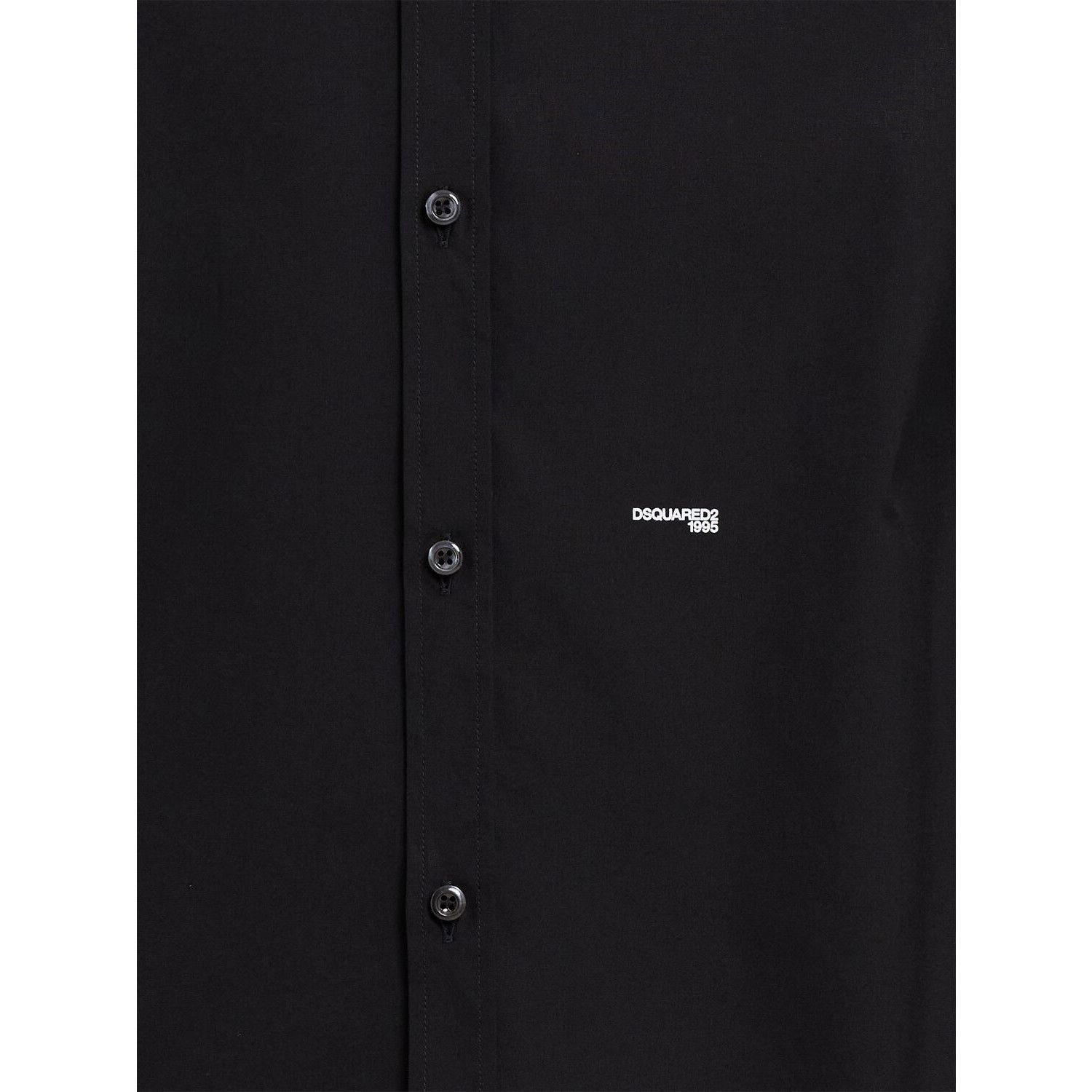 Dsquared2 DSQUARED2 Black Relax Dan Shirt New & Authentic (Men's size: Size US XXL / EU 58 / 5 - 2 Thumbnail