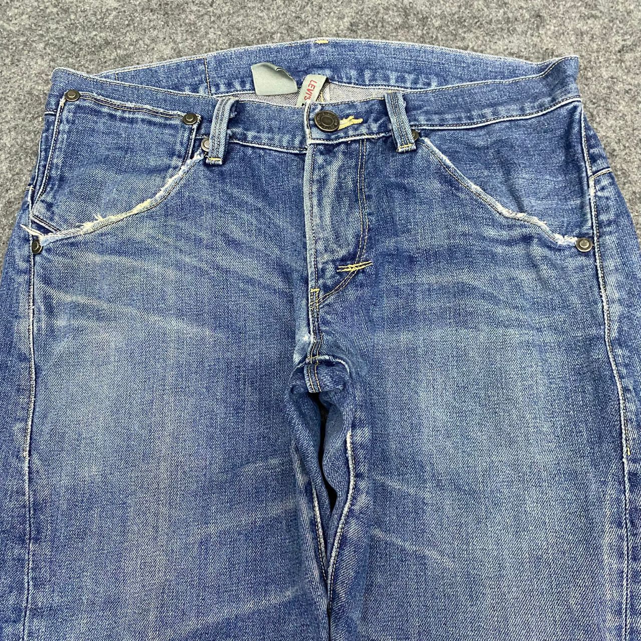 Japanese Brand 💥Best Offer💥Vintage 90s Levis Engineered Distressed Denim Size US 32 / EU 48 - 11 Thumbnail