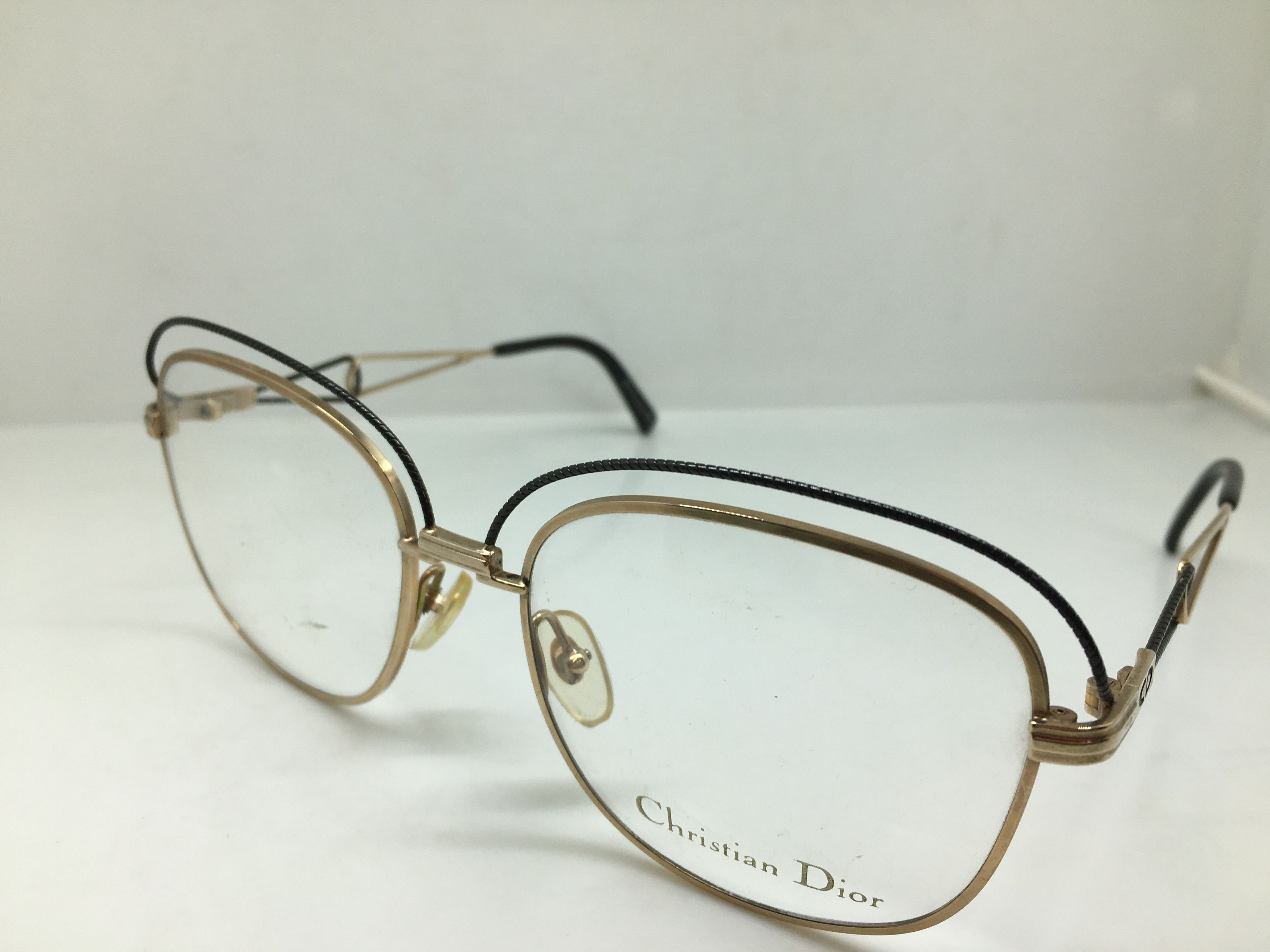 Dior Vintage Christian Dior 2461 Woman Eyeglasses Frame Austria Size ONE SIZE - 3 Thumbnail