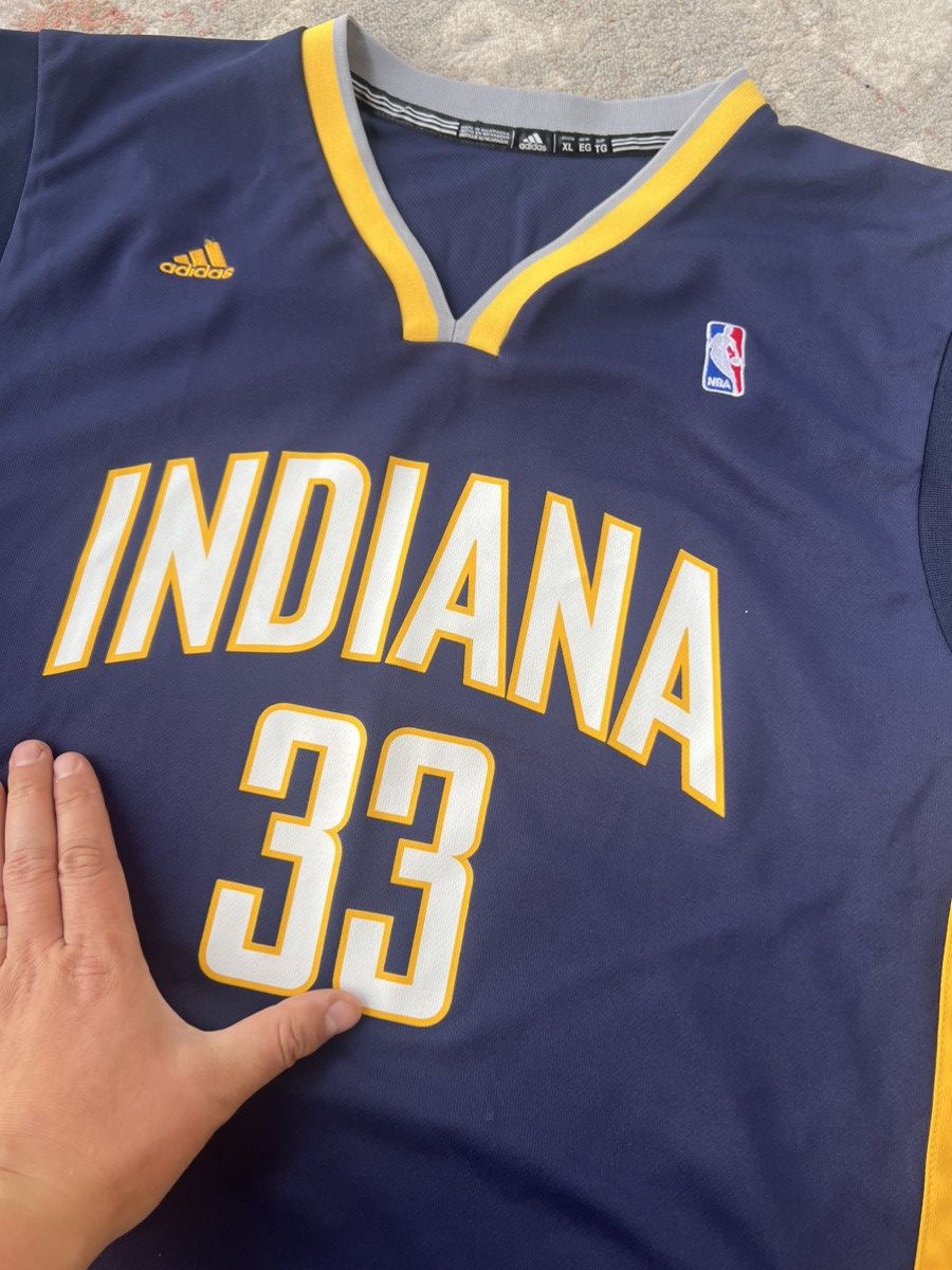Adidas × NBA Adidas Indiana Granger 33 Jersey Size US XL / EU 56 / 4 - 4 Thumbnail