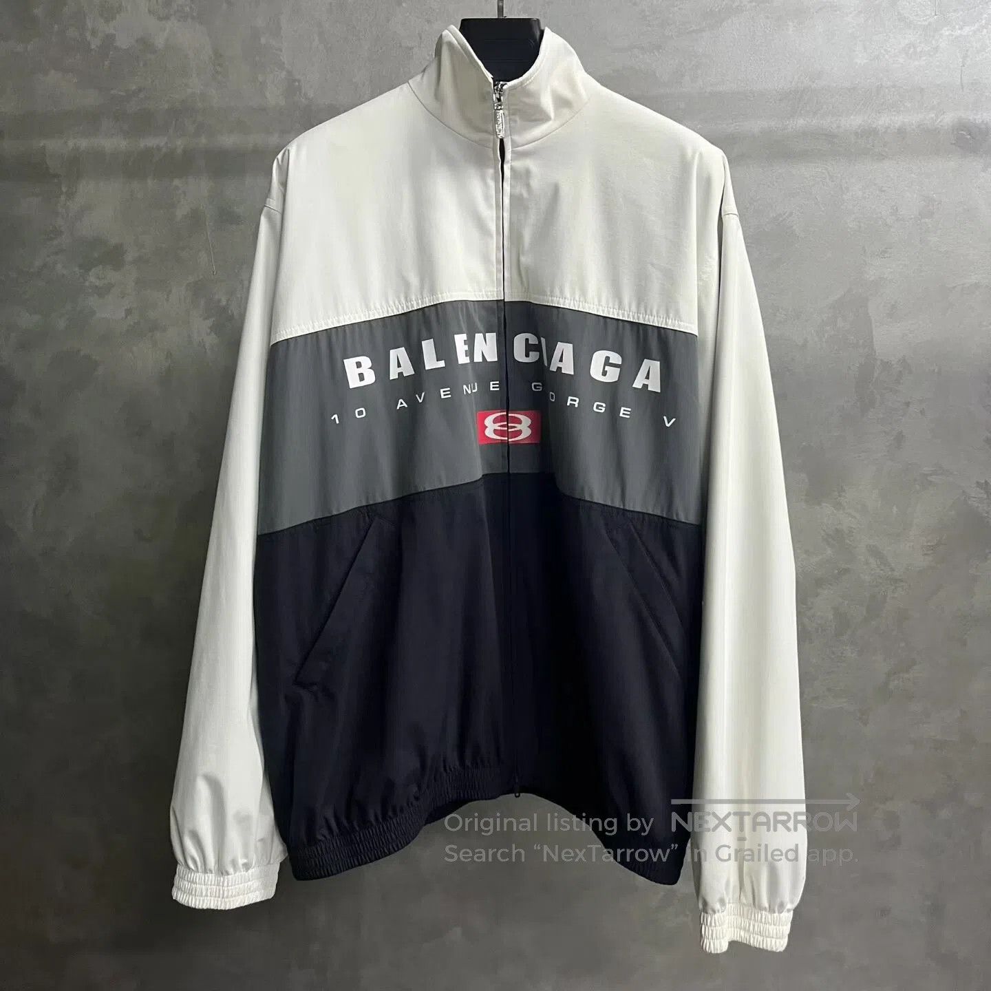 Balenciaga Balenciaga Colorful high-neck long-sleeve jacket coat| Size US S / EU 44-46 / 1 - 1 Thumbnail
