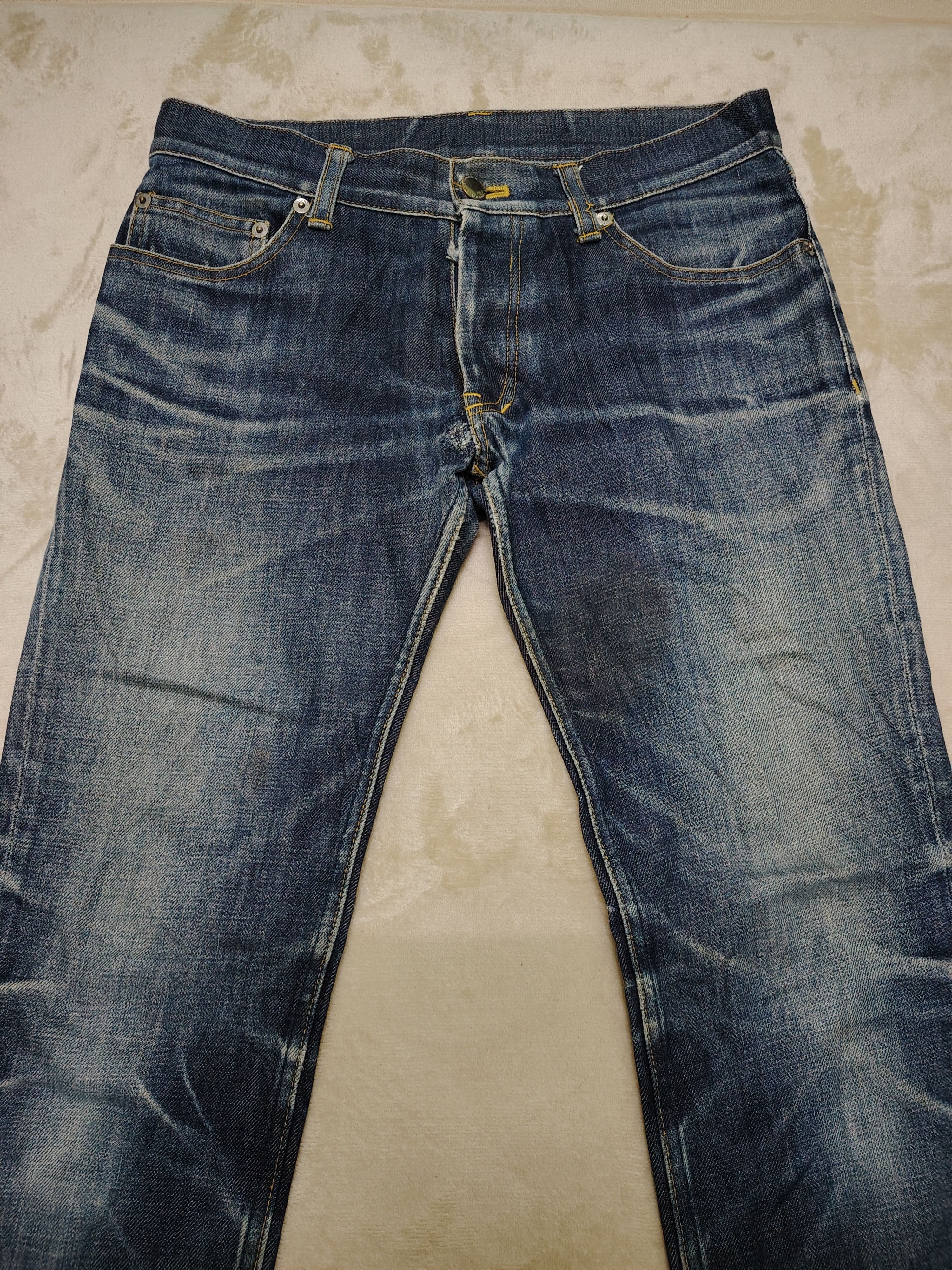 Japanese Brand Number Nine Archive Grunge Distressed Denim Jeans Size US 30 / EU 46 - 4 Thumbnail