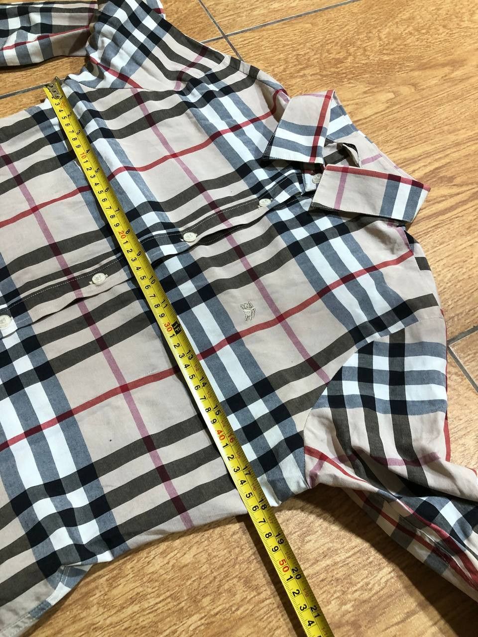 Burberry BURBERRY Plaid Button Front Flannel Shirt Size S / US 4 / IT 40 - 6 Thumbnail