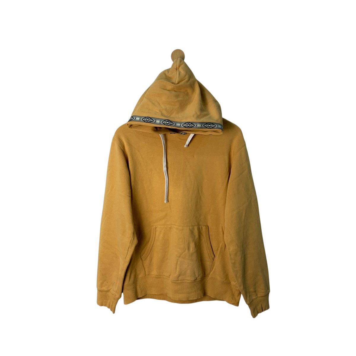 Asics Taras Boulba Hoodies Yellow Hooded Jumper Size US L / EU 52-54 / 3 - 2 Thumbnail