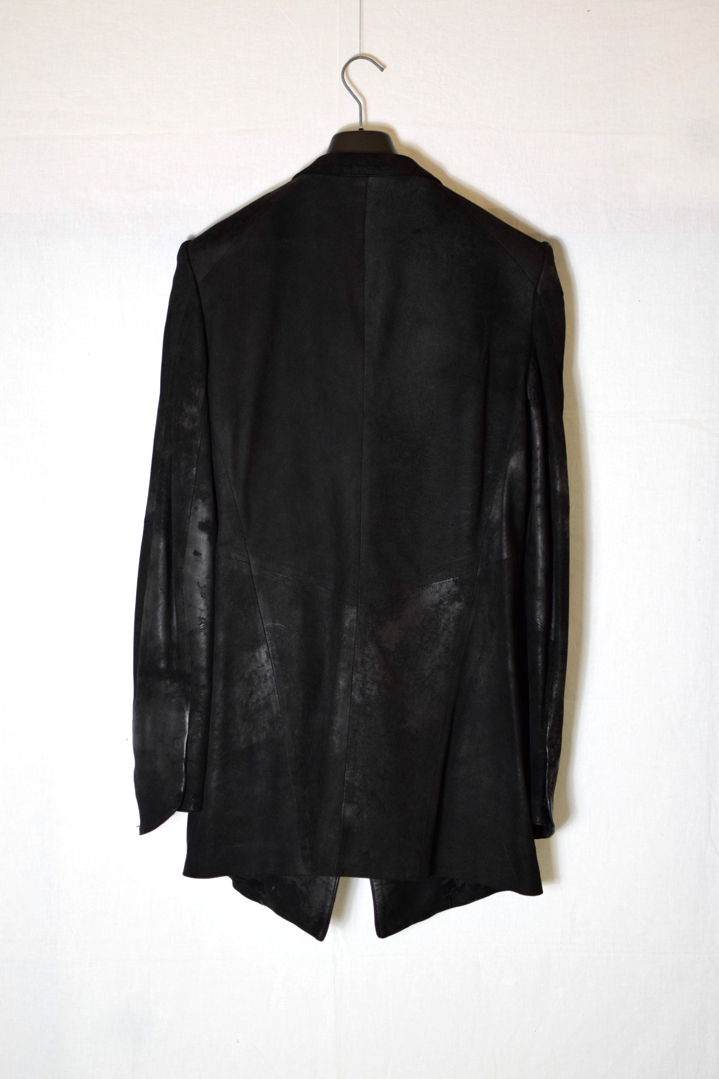 Julius Julius SS15 Prism Leather Blazer - 497JAM8 Size US L / EU 52-54 / 3 - 3 Thumbnail