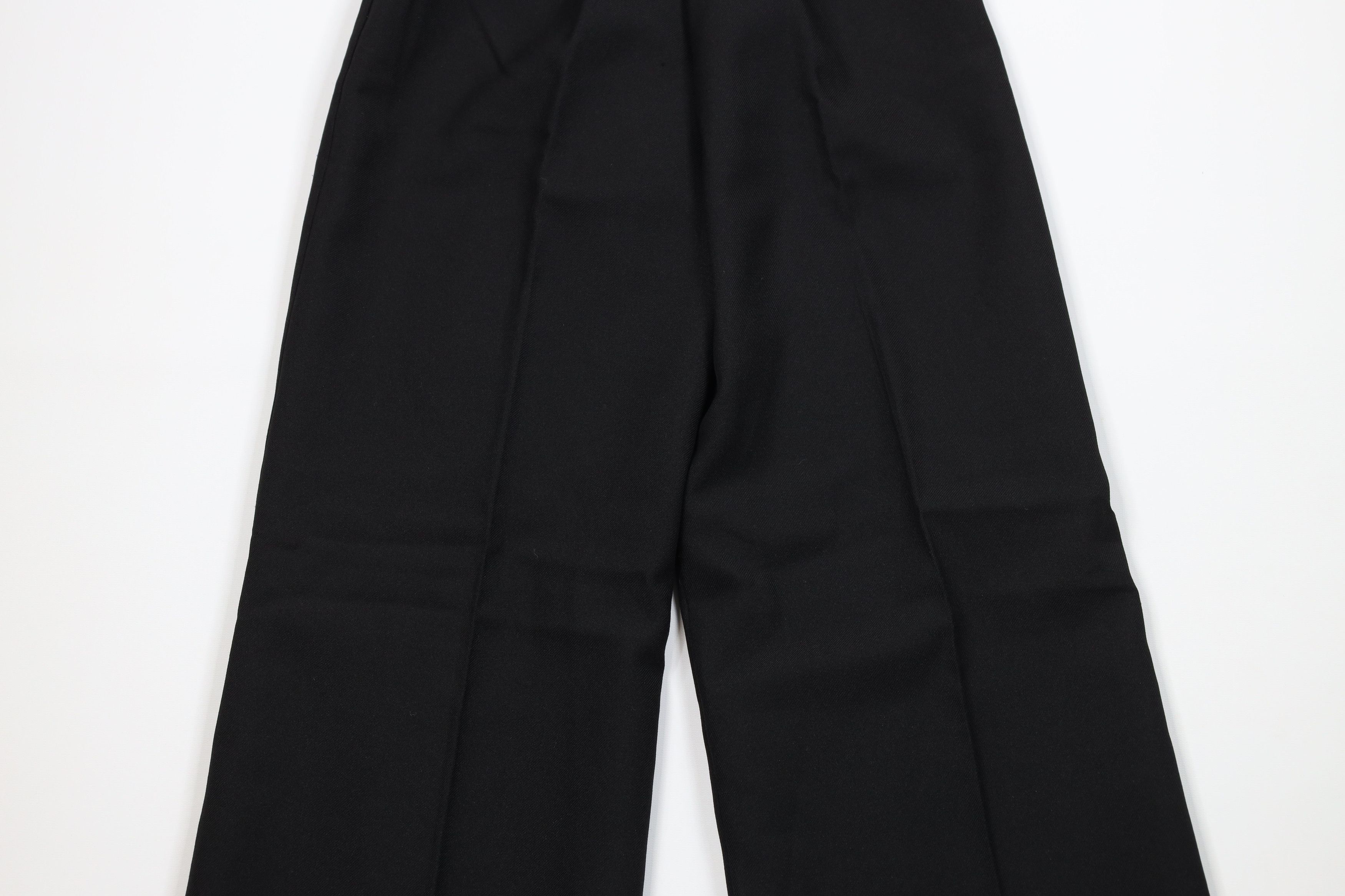 Vintage Vintage 60s 70s Streetwear Wide Leg Bell Bottoms Pants Black Size 25" / US 0 / IT 36 - 11 Thumbnail