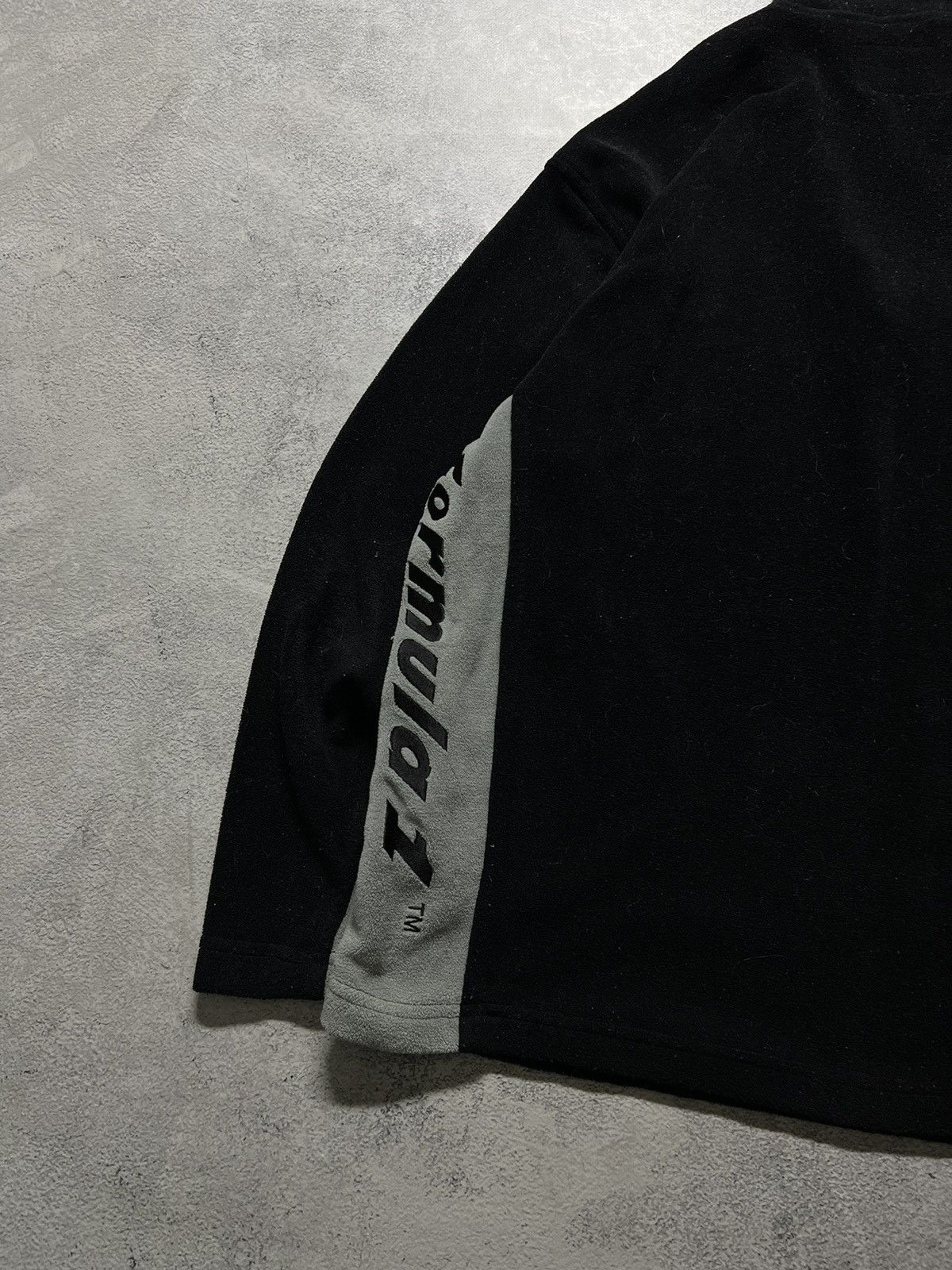 Vintage Vintage Y2k Formula 1 🖤 Fleece 1/4 Zip Sweatshirt Jacket 00s Size US XL / EU 56 / 4 - 11 Thumbnail