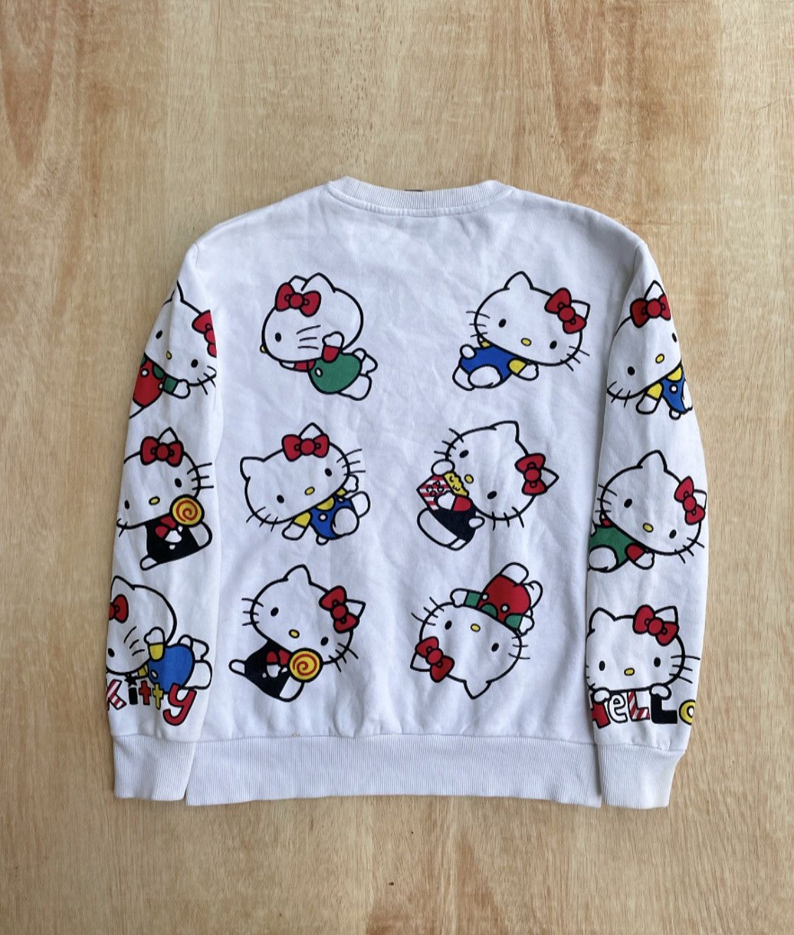 Cartoon Network × Japanese Brand Vintage Y2k Hello Kitty Full Print Crewneck Size S / US 4 / IT 40 - 5 Thumbnail
