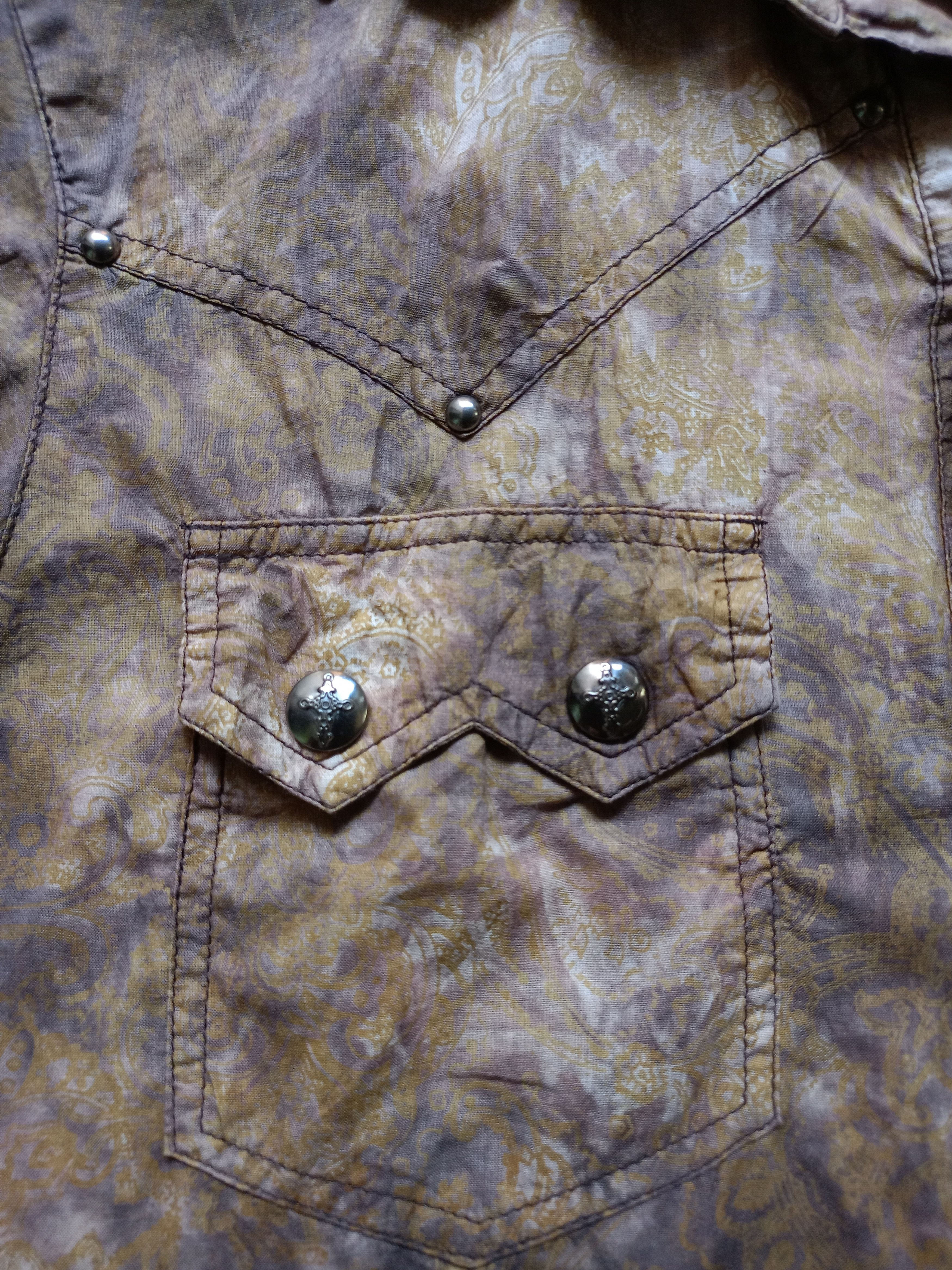 In The Attic 2000s In the Attic Paisley shirts style ifsixwasnine kmrii Size US M / EU 48-50 / 2 - 4 Thumbnail