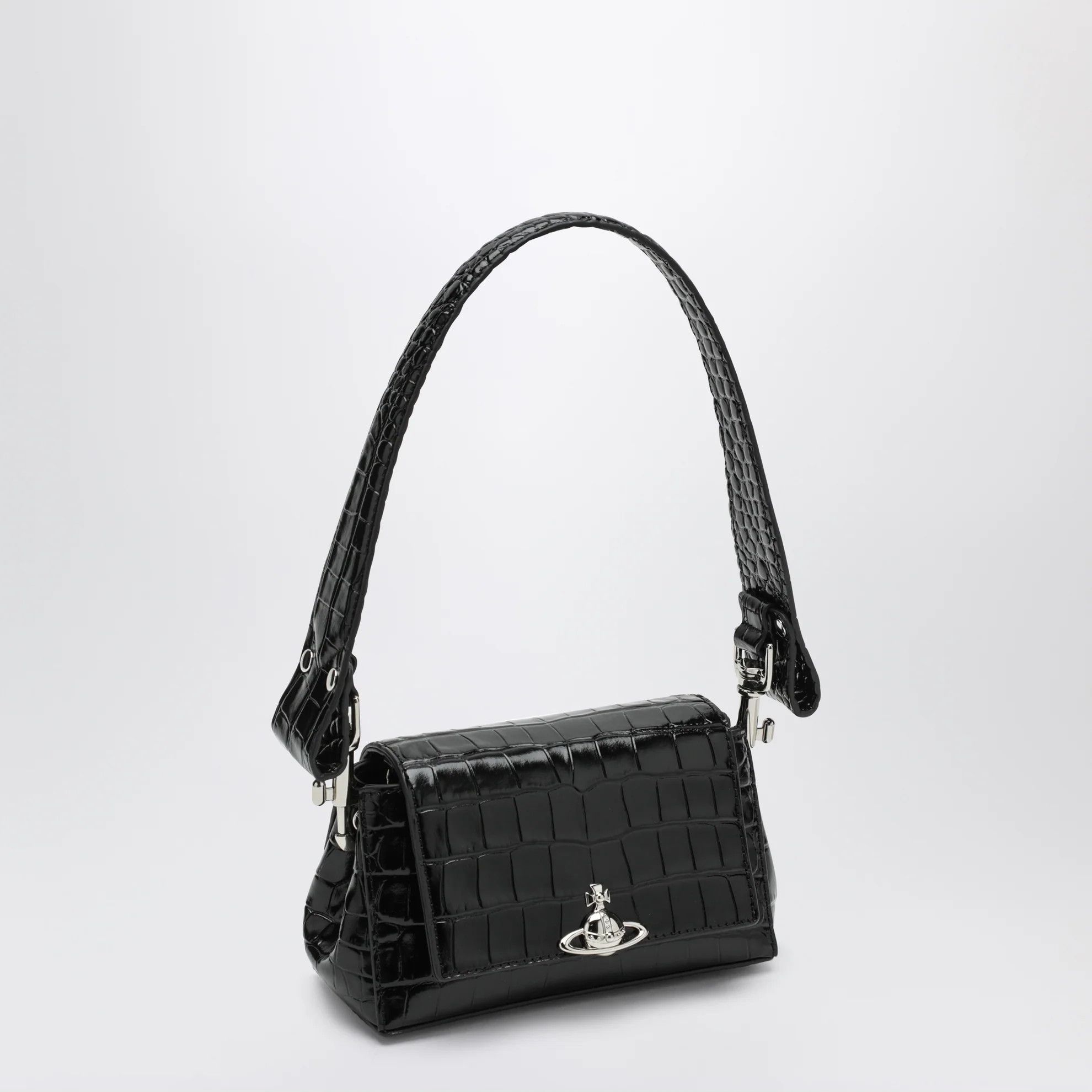 Vivienne Westwood o1d2blof0526 Size: OS / Patent Leather Bag in Black Size ONE SIZE - 3 Thumbnail