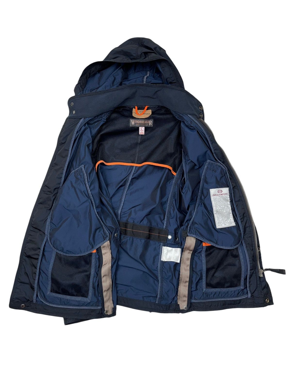 MasterPiece × Parajumpers × Vintage Vintage Parajumpers Windbreaker Utility Multi Pocket Jacket Size US M / EU 48-50 / 2 - 4 Thumbnail