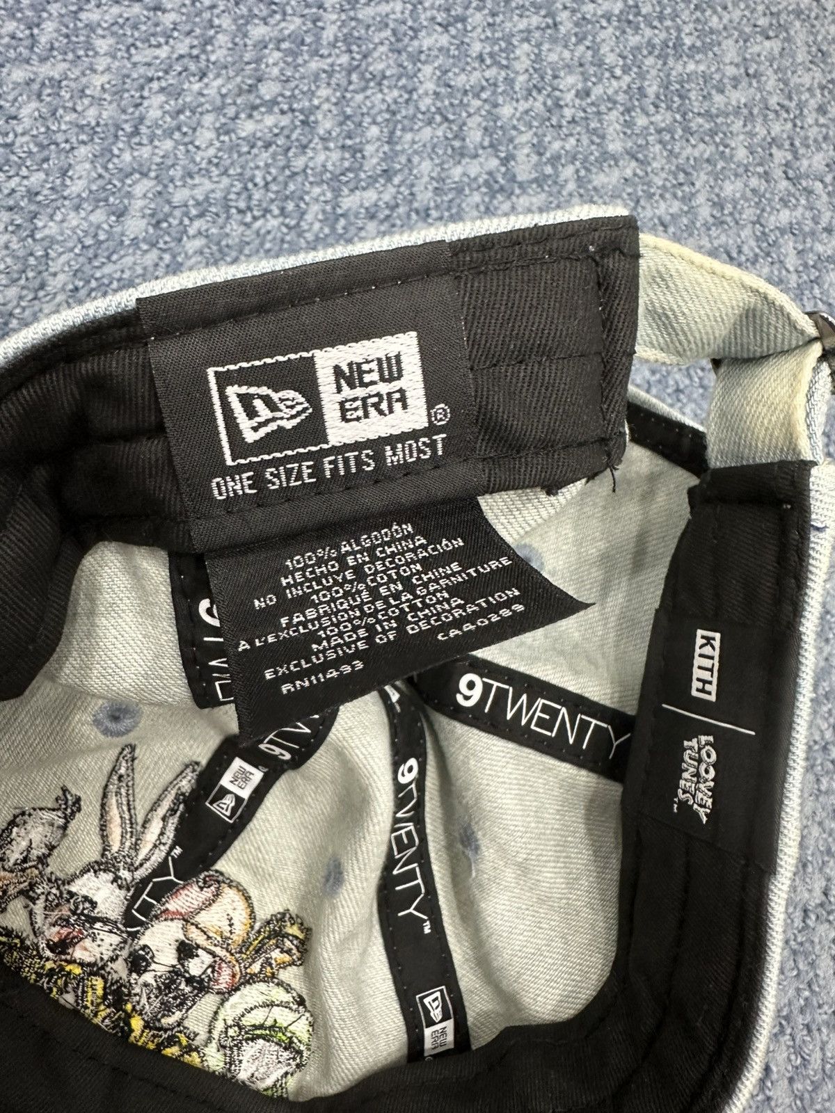 Kith KITH X LOONEY TUNES DENIM HAT Size ONE SIZE - 3 Thumbnail
