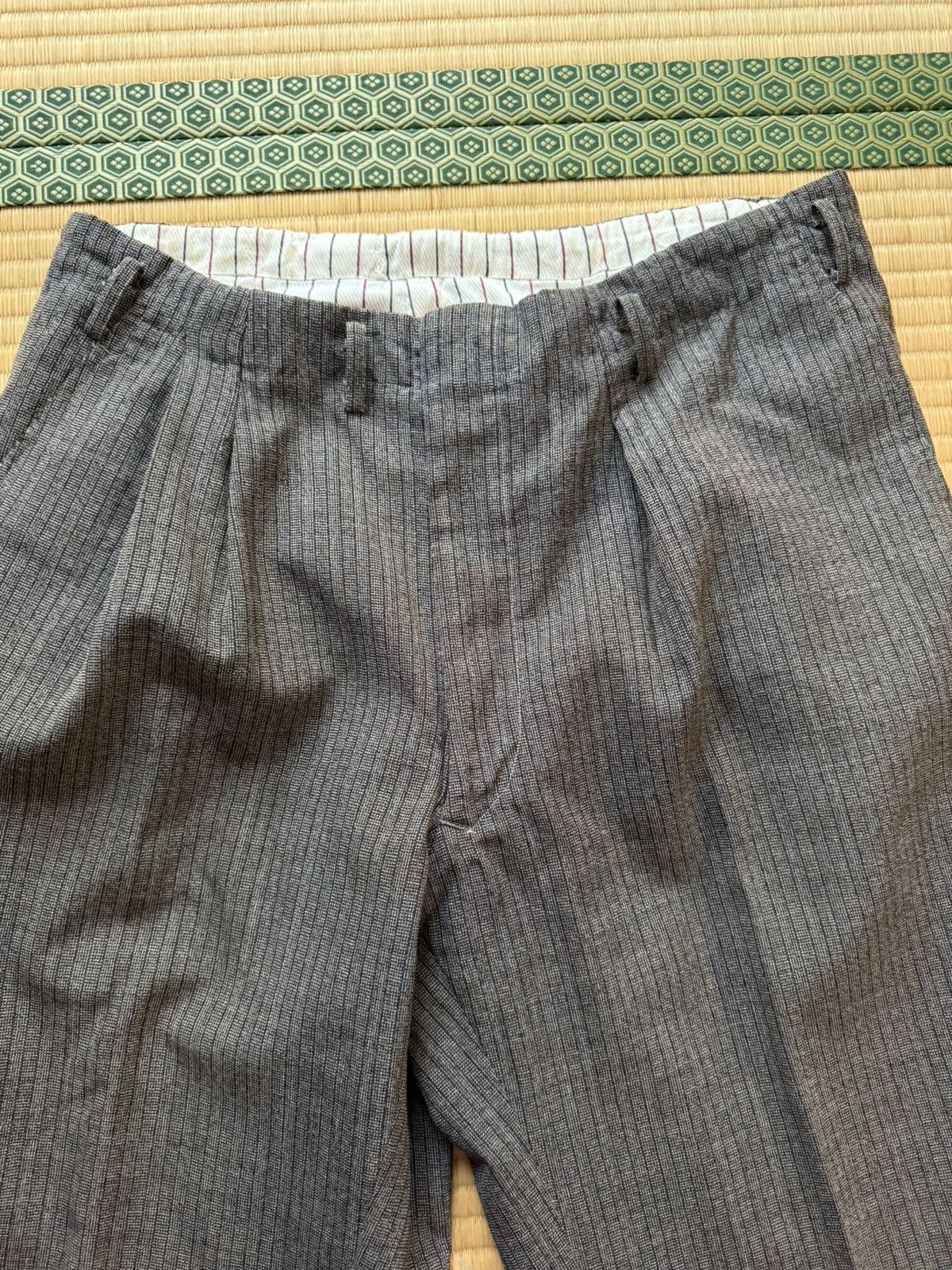 Other Spring&Summer Vintage Japanese NIKKE TEX All Wool Slacks Size US 31 - 6 Thumbnail