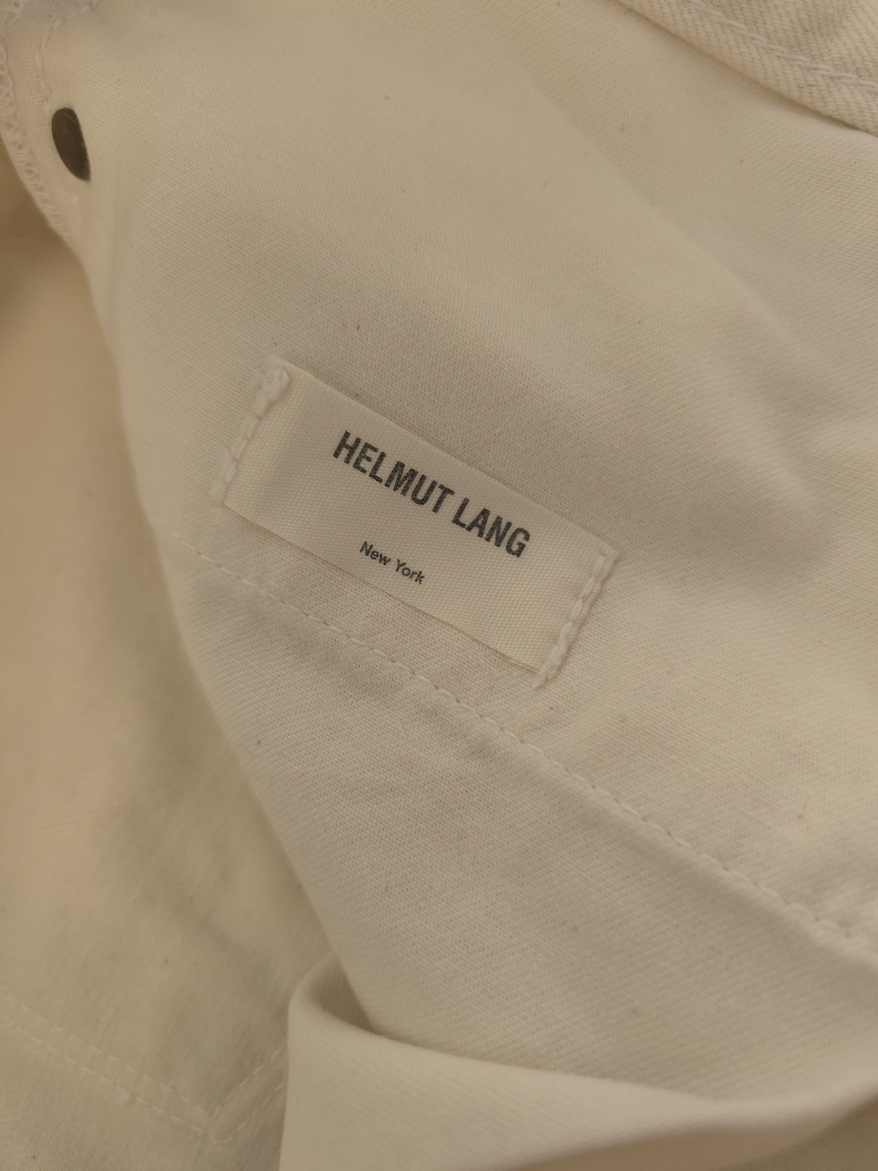 Helmut Lang Helmut Lang Off White Color Jeans 32x39" Size US 32 / EU 48 - 3 Thumbnail