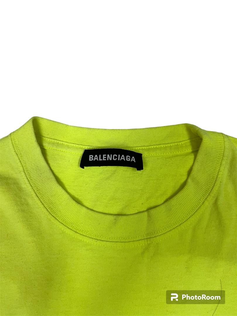 Balenciaga × Designer Balenciaga 2018 logo tab t-shirt Size US S / EU 44-46 / 1 - 4 Thumbnail