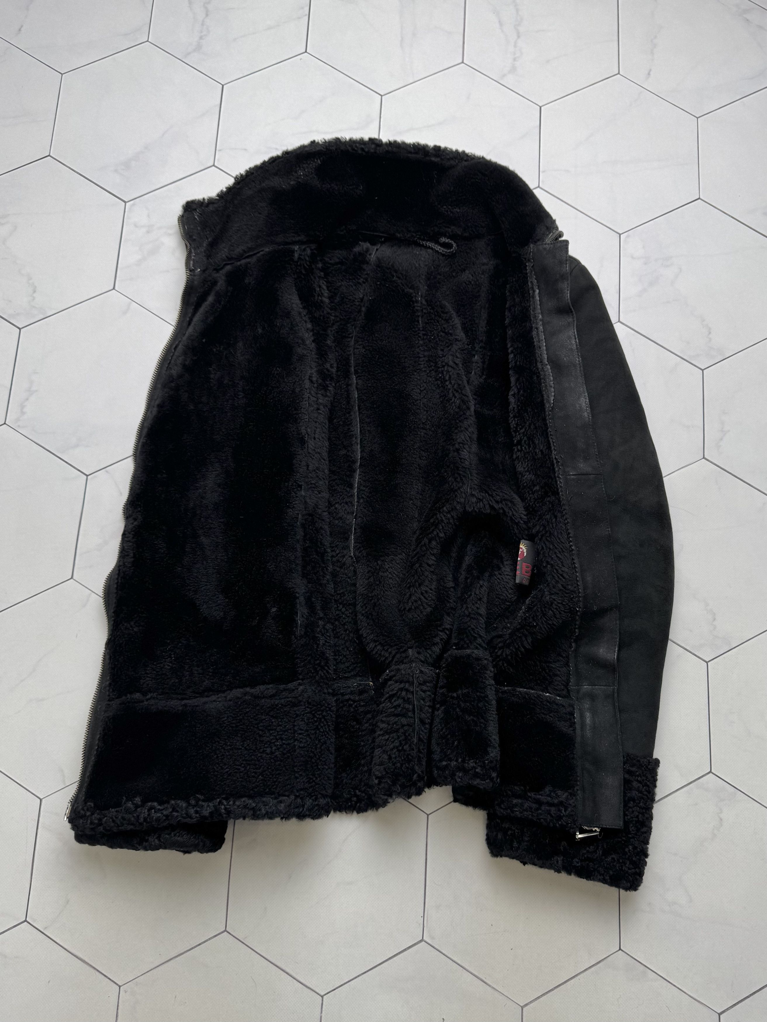 Japanese Brand Vintage Real Sheepskin Jacket (B550)E2D15 Size S / US 4 / IT 40 - 6 Thumbnail