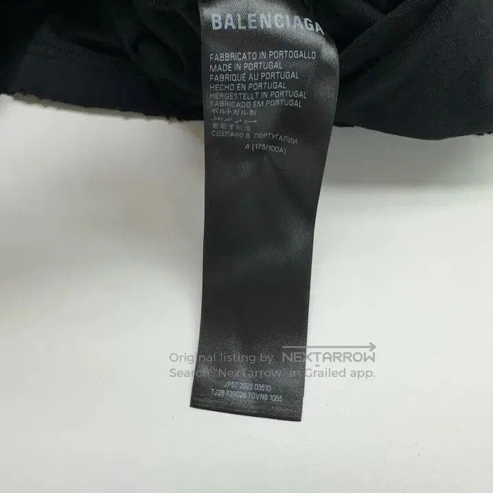 Balenciaga Balenciaga FW23 Black Oversized Logo T-Shirt. Size US L / EU 52-54 / 3 - 3 Thumbnail