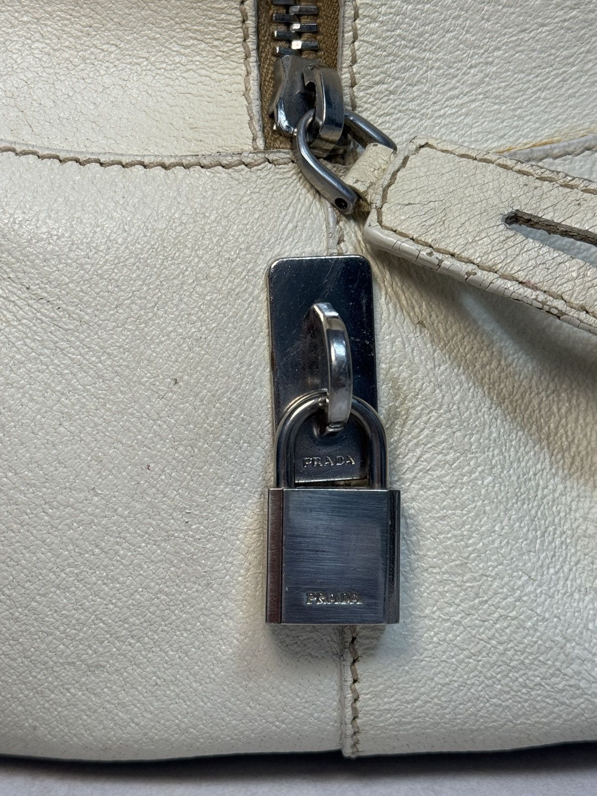 Prada Prada Boston Bag/ Bowling Bag Model BL0187 Size ONE SIZE - 3 Thumbnail