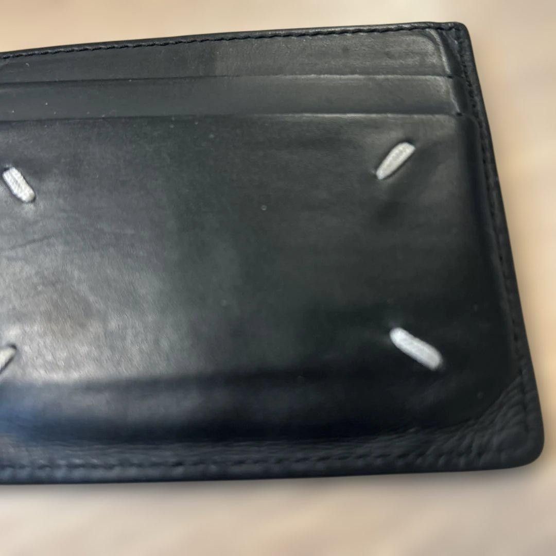 Maison Margiela 4 Stitch Motif Leather Card Case Wallet Size ONE SIZE - 4 Thumbnail