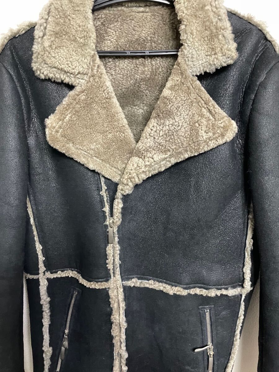 Yasuyuki Ishii 230,000 yen sheepskin mouton coat Size US M / EU 48-50 / 2 - 6 Thumbnail