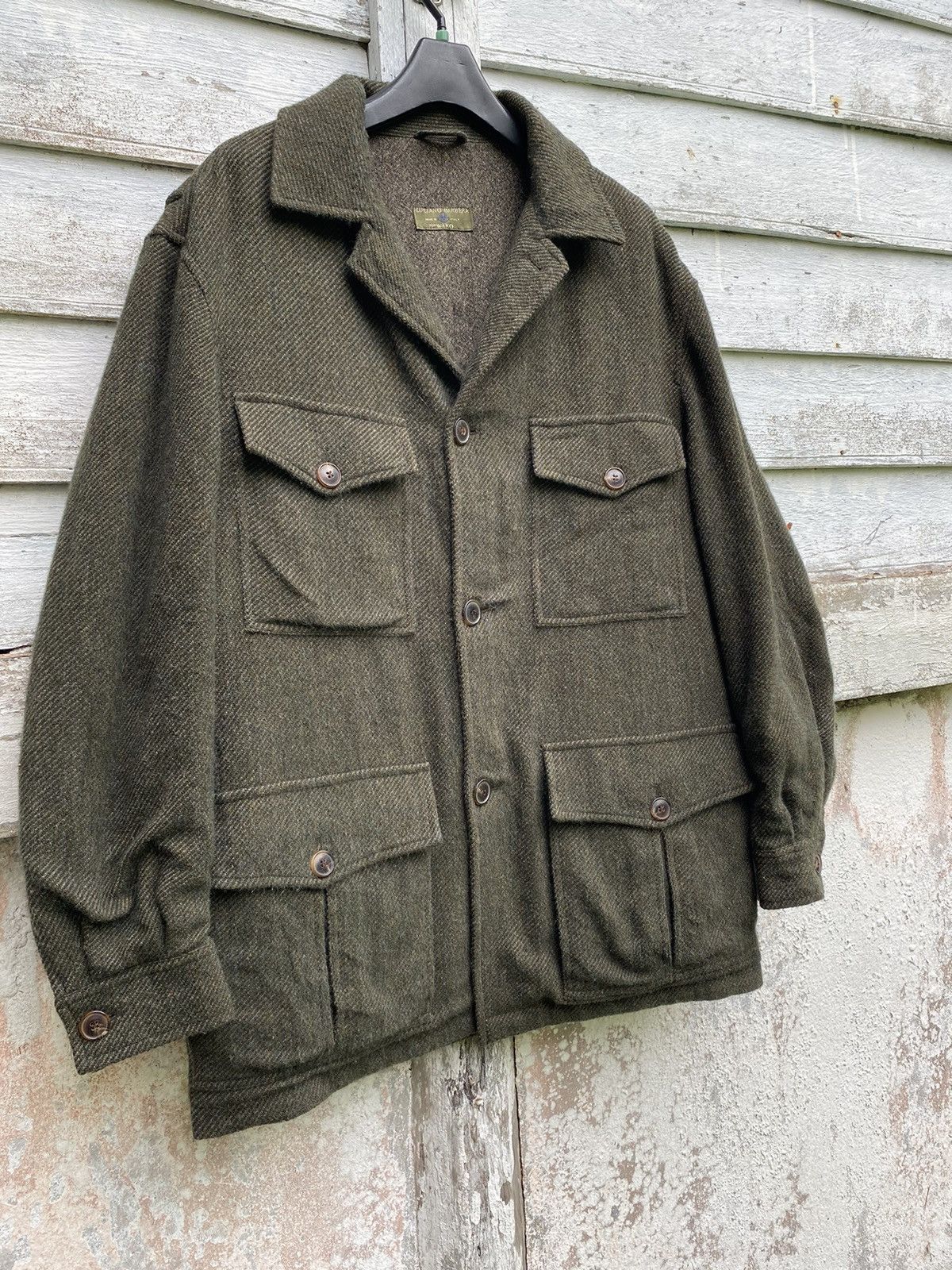 Luciano Barbera Nice Design Luciano Barbera Wool Field Jacket Size US S / EU 44-46 / 1 - 3 Thumbnail