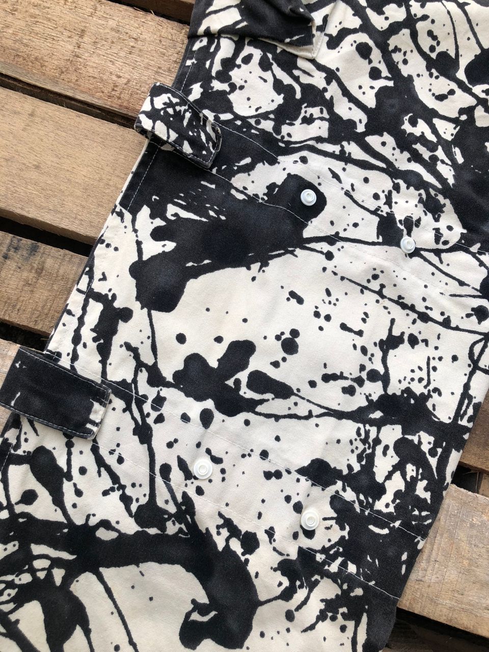 GOODENOUGH Goodenough -Hiroshi Fujiwara- Paint Splatter Cargo Pants Size US 34 / EU 50 - 6 Thumbnail