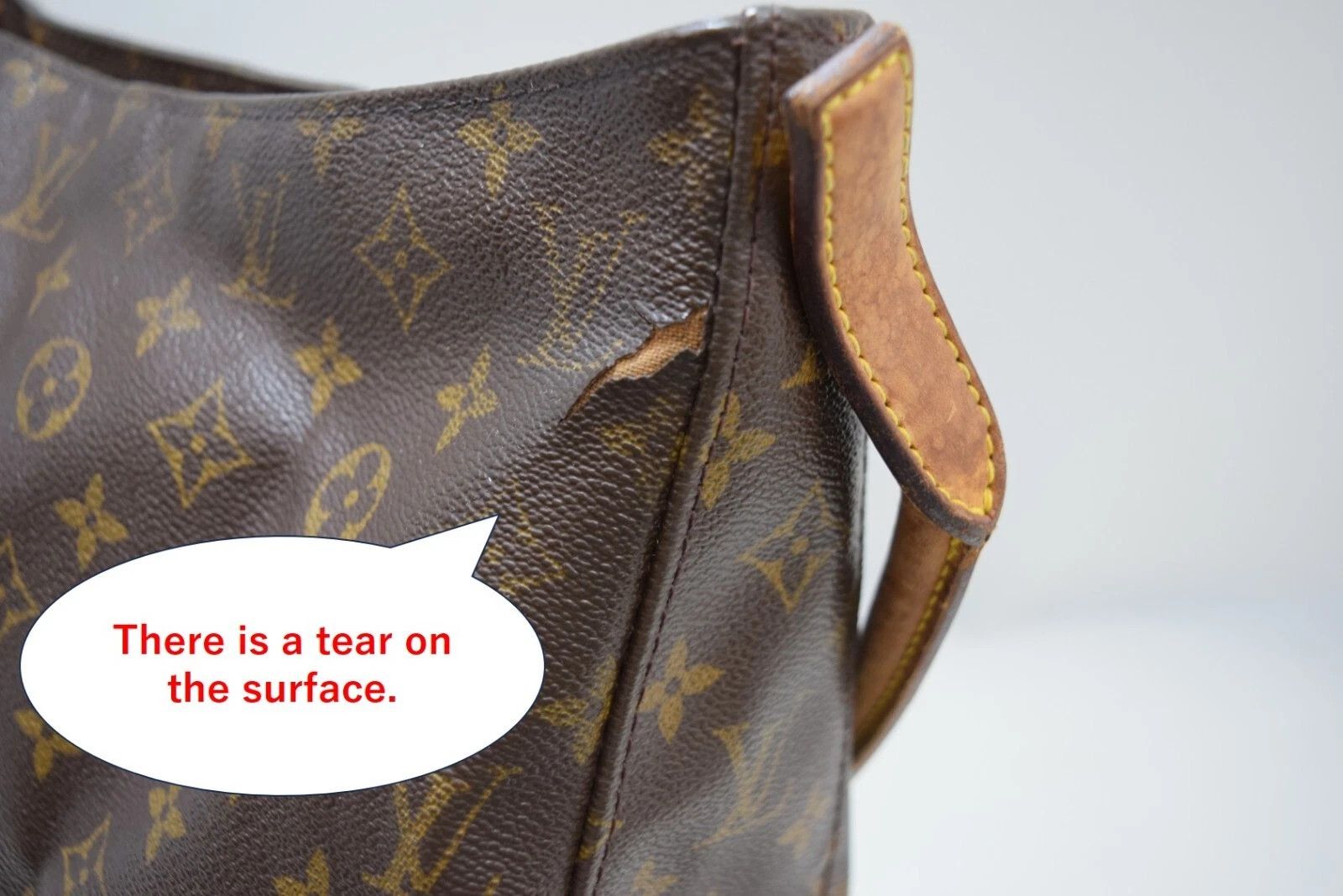 Louis Vuitton Louis Vuitton Looping GM Monogram Canvas Shoulder Bag M51145 Size ONE SIZE - 7 Thumbnail