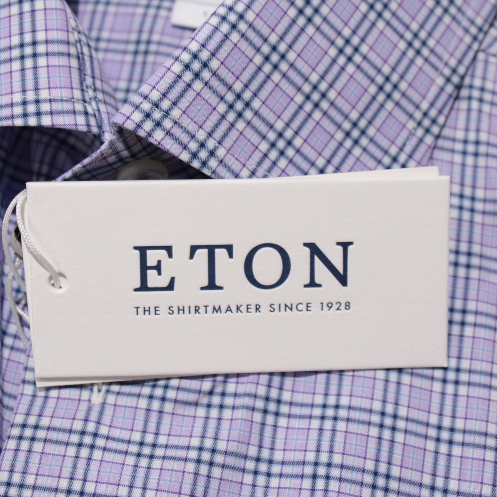 Eton Eton New with tags Shirt Size L US In Purple Size US L / EU 52-54 / 3 - 2 Thumbnail