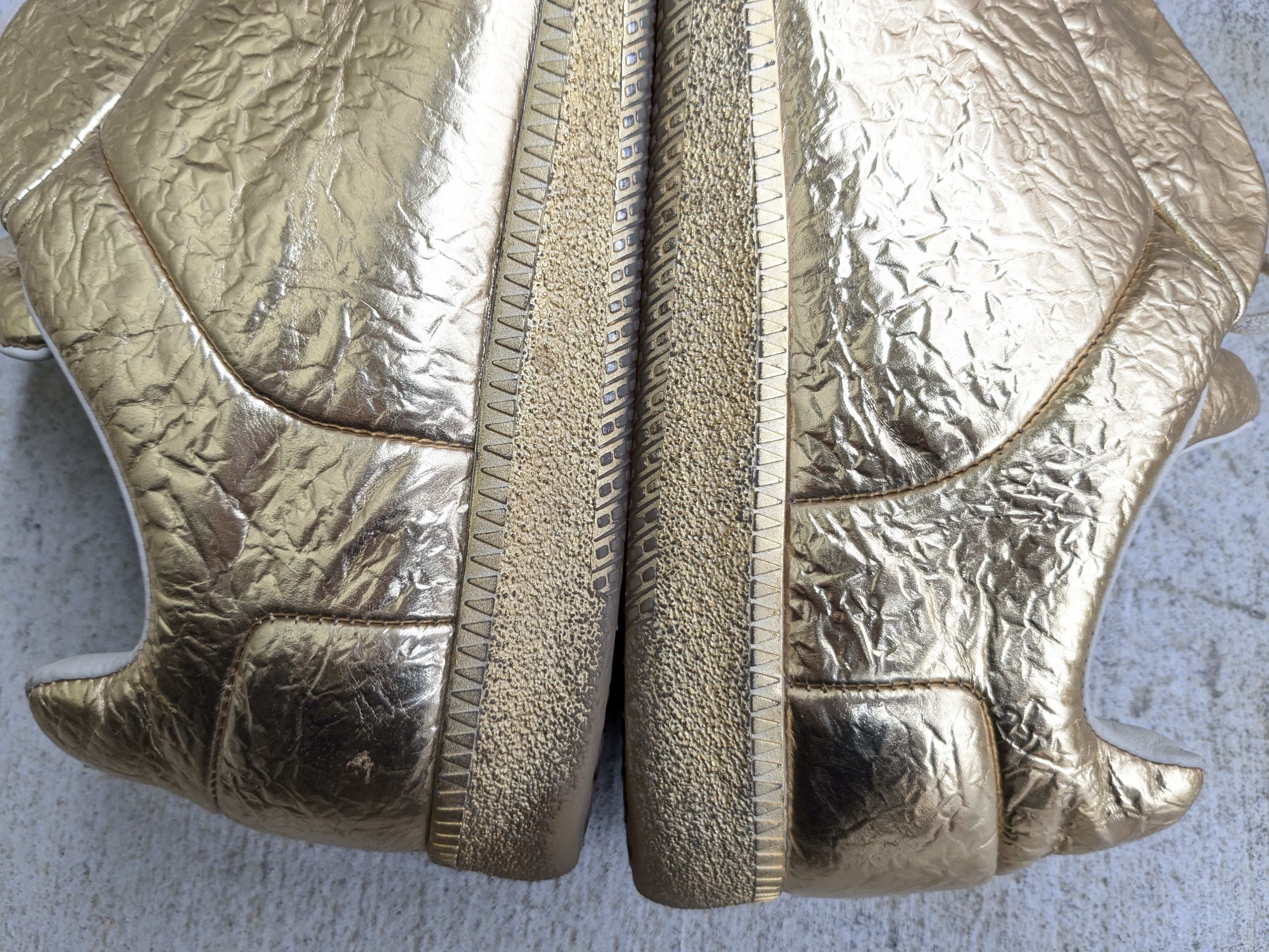 Maison Margiela Maison Margiela Future Gold 9 42 Low Tops Leather Size US 9 / EU 42 - 12 Thumbnail